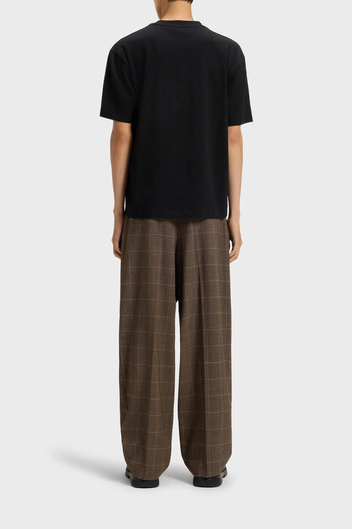 Hugo Logolu Pamuklu Relaxed Fit Bisiklet Yaka Erkek T Shirt 50546716 001 SİYAH - 3