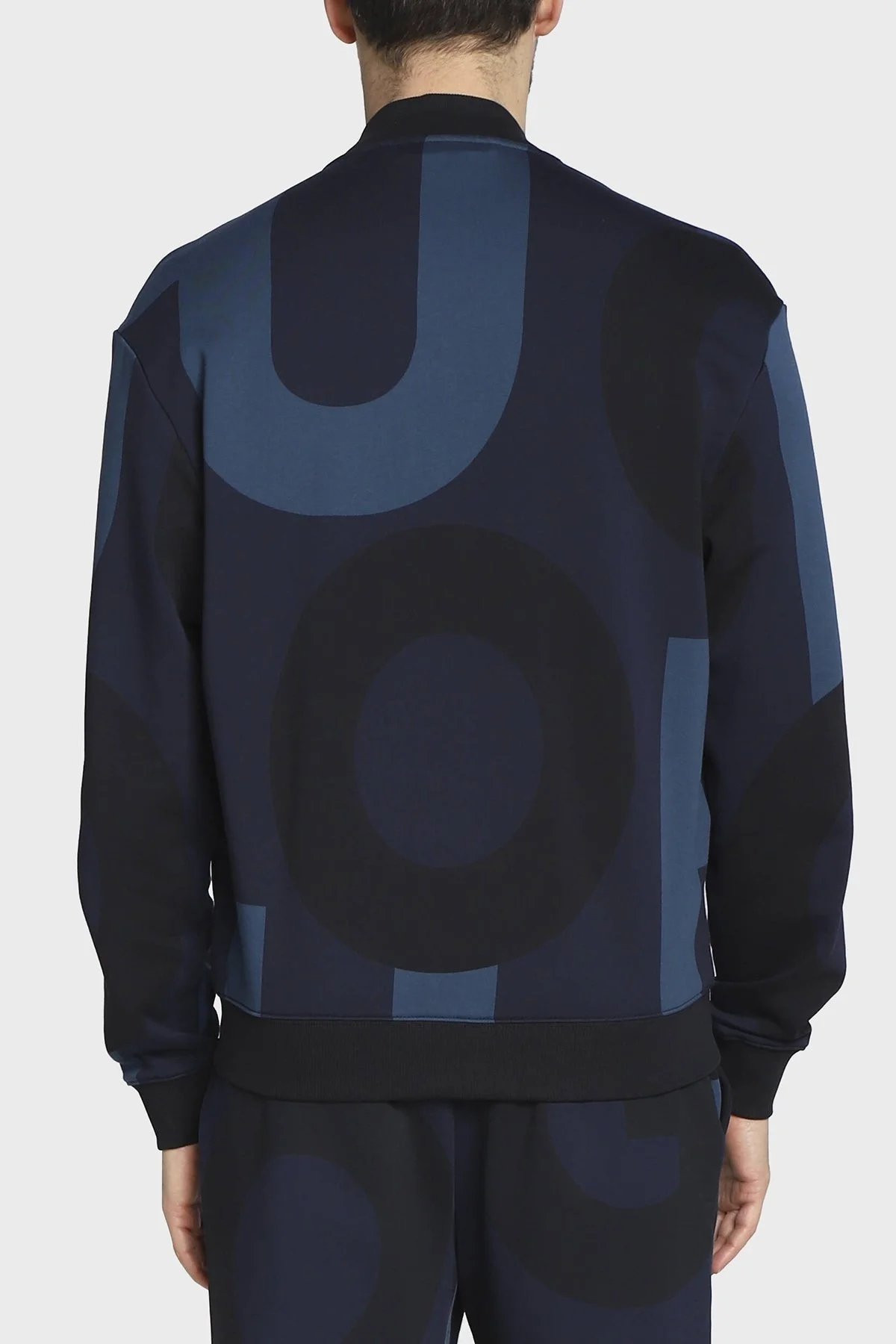 Hugo Logolu Regular Fit Pamuklu Cepli Erkek Sweat 50482787 405 LACİVERT - 2