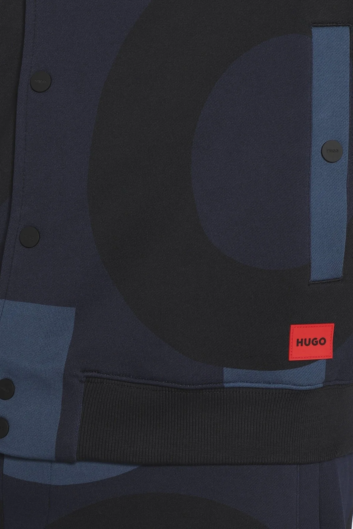 Hugo Logolu Regular Fit Pamuklu Cepli Erkek Sweat 50482787 405 LACİVERT - 4