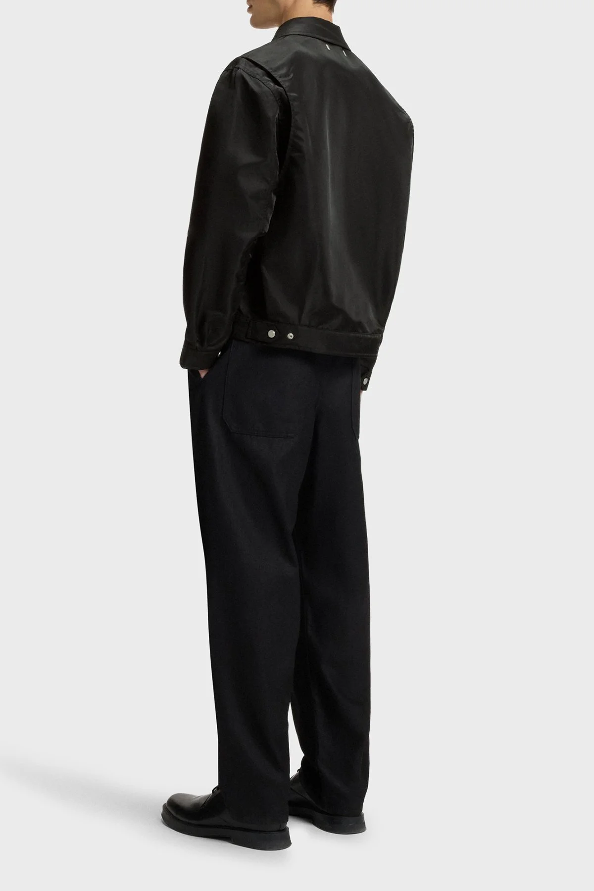 Hugo Logolu Regular Fit Su İtici Gömlek Yaka Erkek Ceket 50541595 001 SİYAH - 3