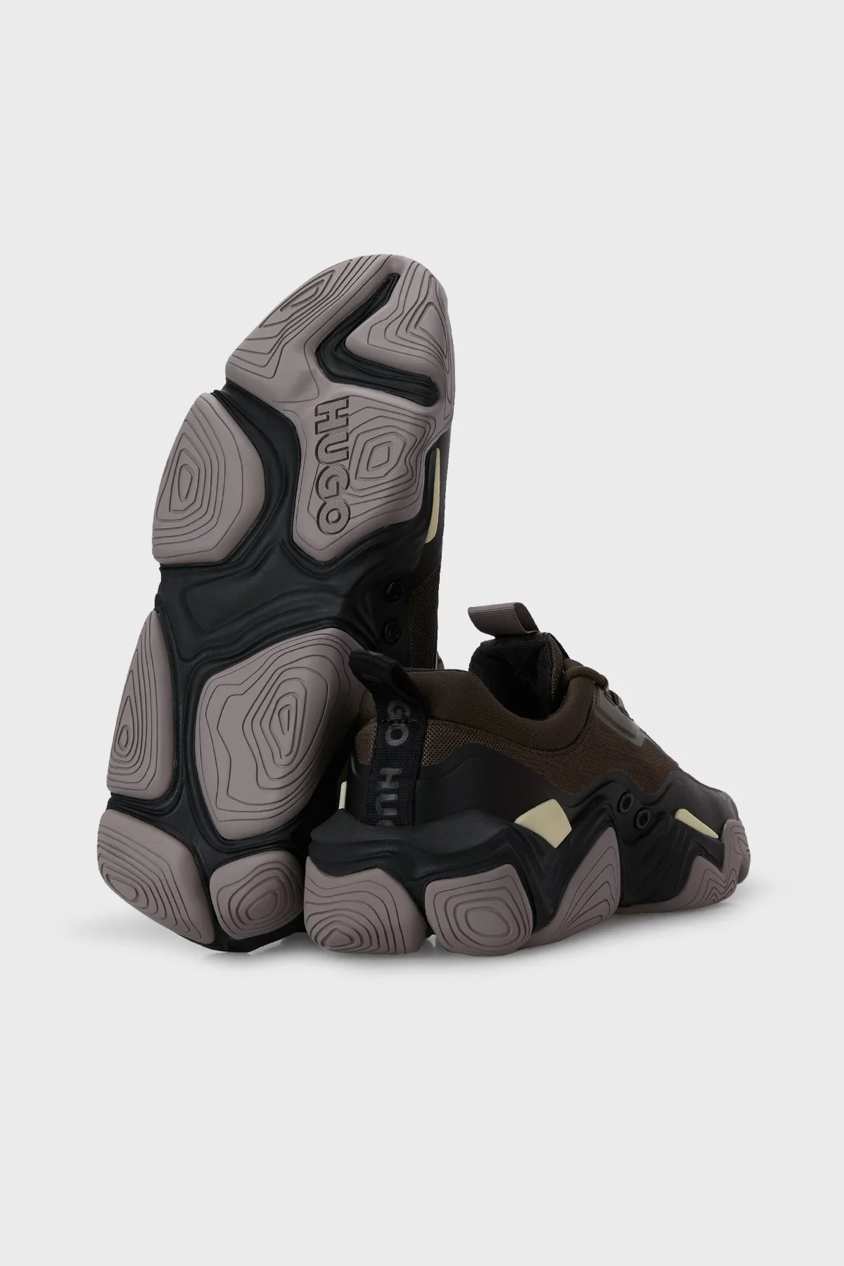 Hugo Logolu Sneaker Erkek Ayakkabı 50474298 303 HAKİ-SİYAH - 4