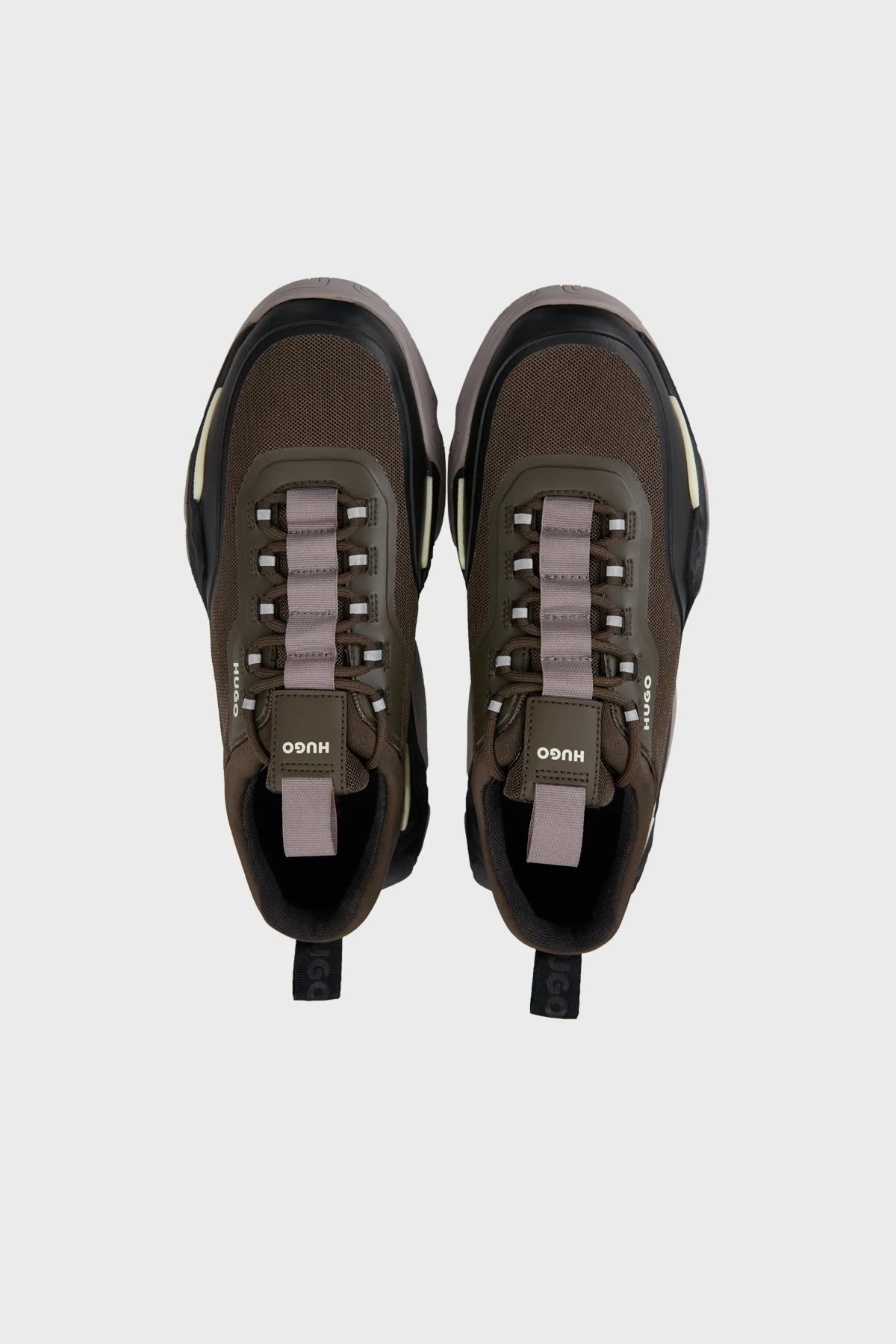 Hugo Logolu Sneaker Erkek Ayakkabı 50474298 303 HAKİ-SİYAH - 5