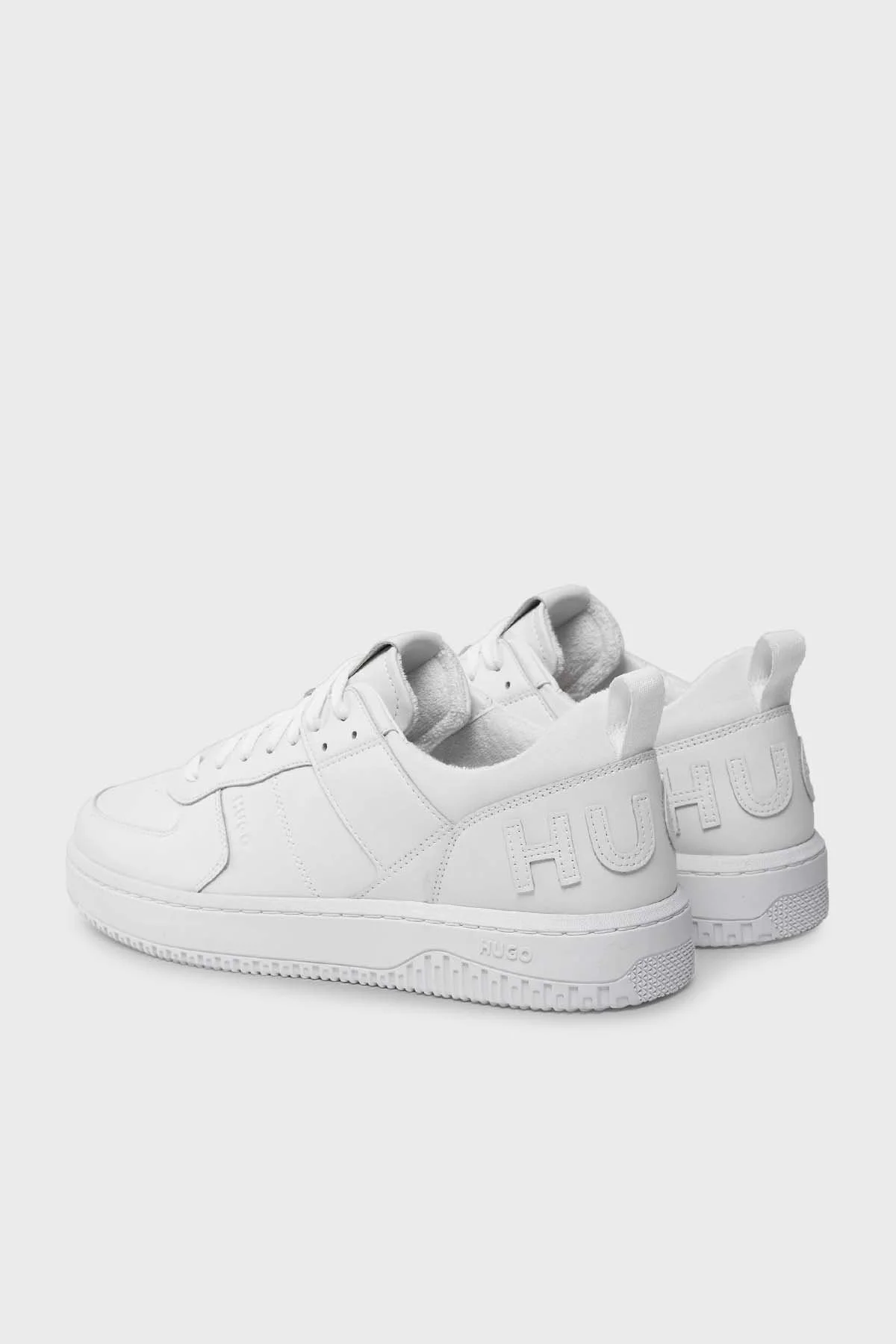 Hugo Logolu Sneaker Erkek Ayakkabı 50480405 100 BEYAZ - 3