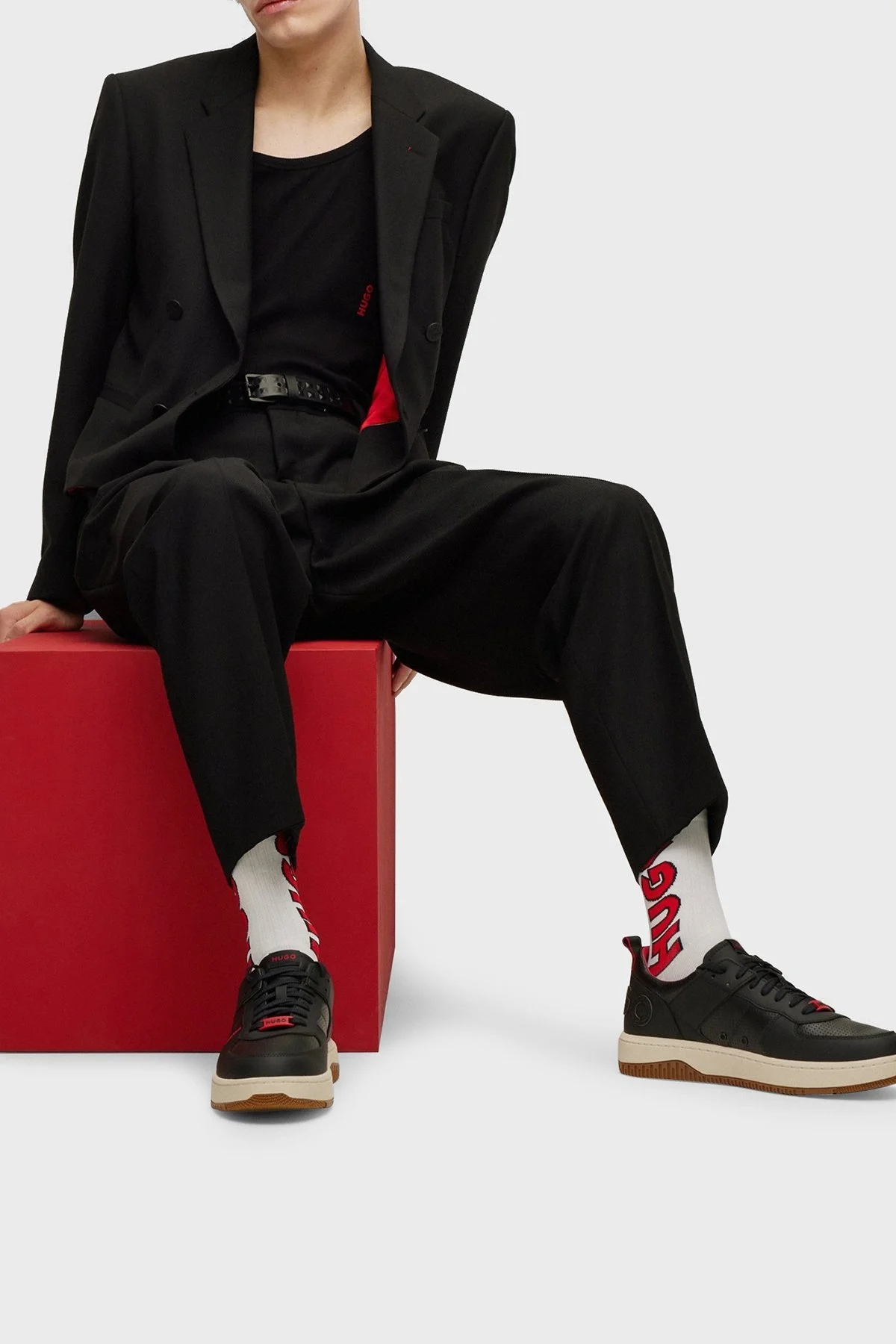 Hugo Logolu Sneaker Erkek Ayakkabı 50485737 001 SİYAH - 2