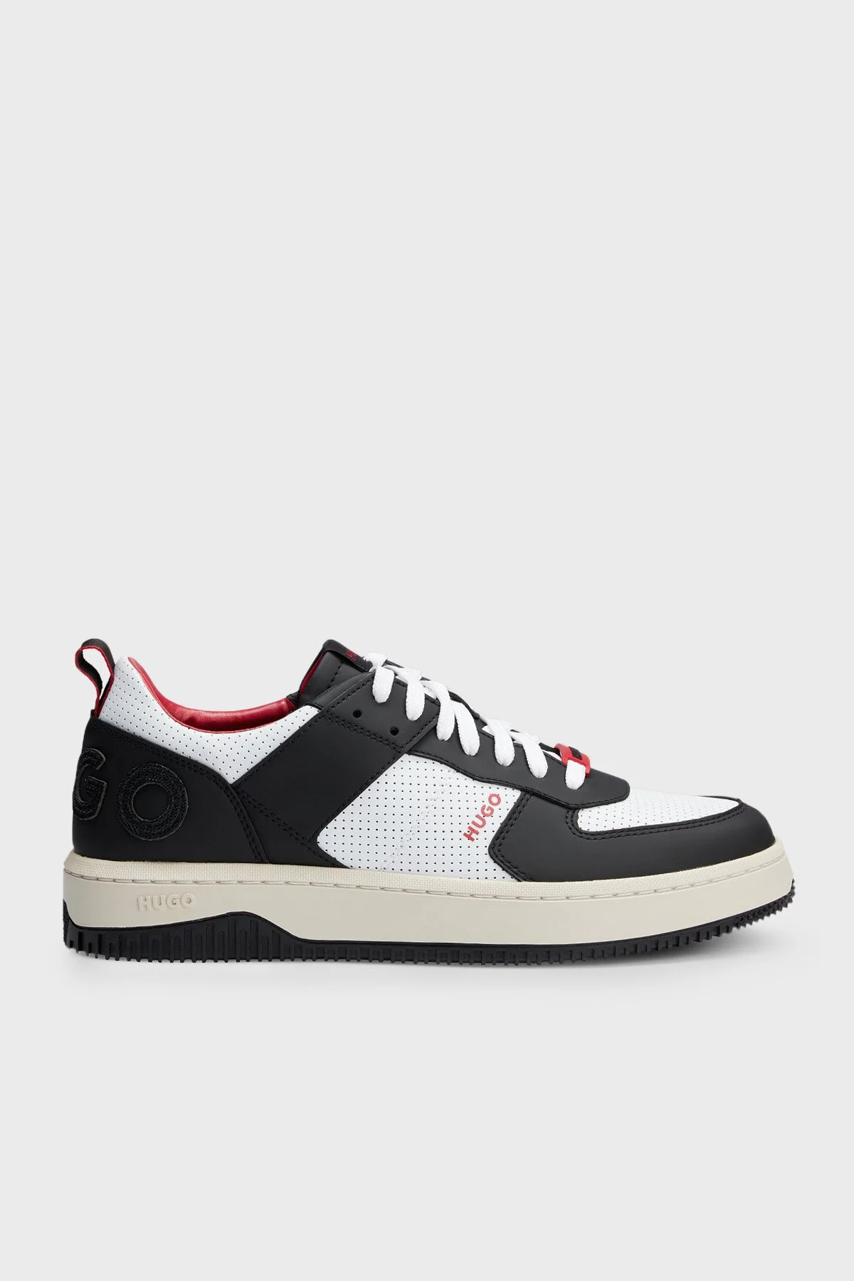 Hugo Logolu Sneaker Erkek Ayakkabı 50485737 120 BEYAZ - 1
