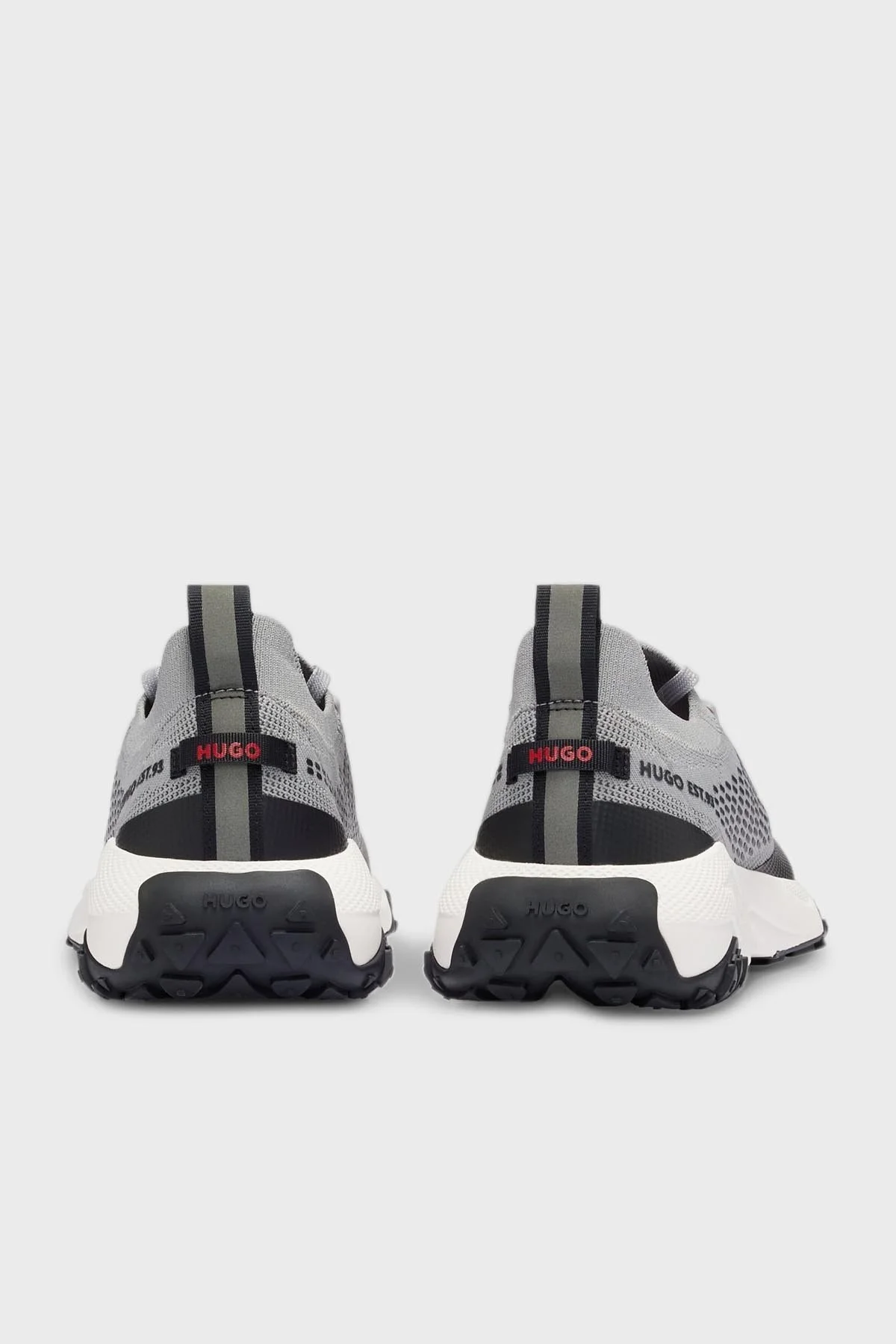 Hugo Logolu Sneaker Erkek Ayakkabı 50493055 063 GRİ-SİYAH - 5