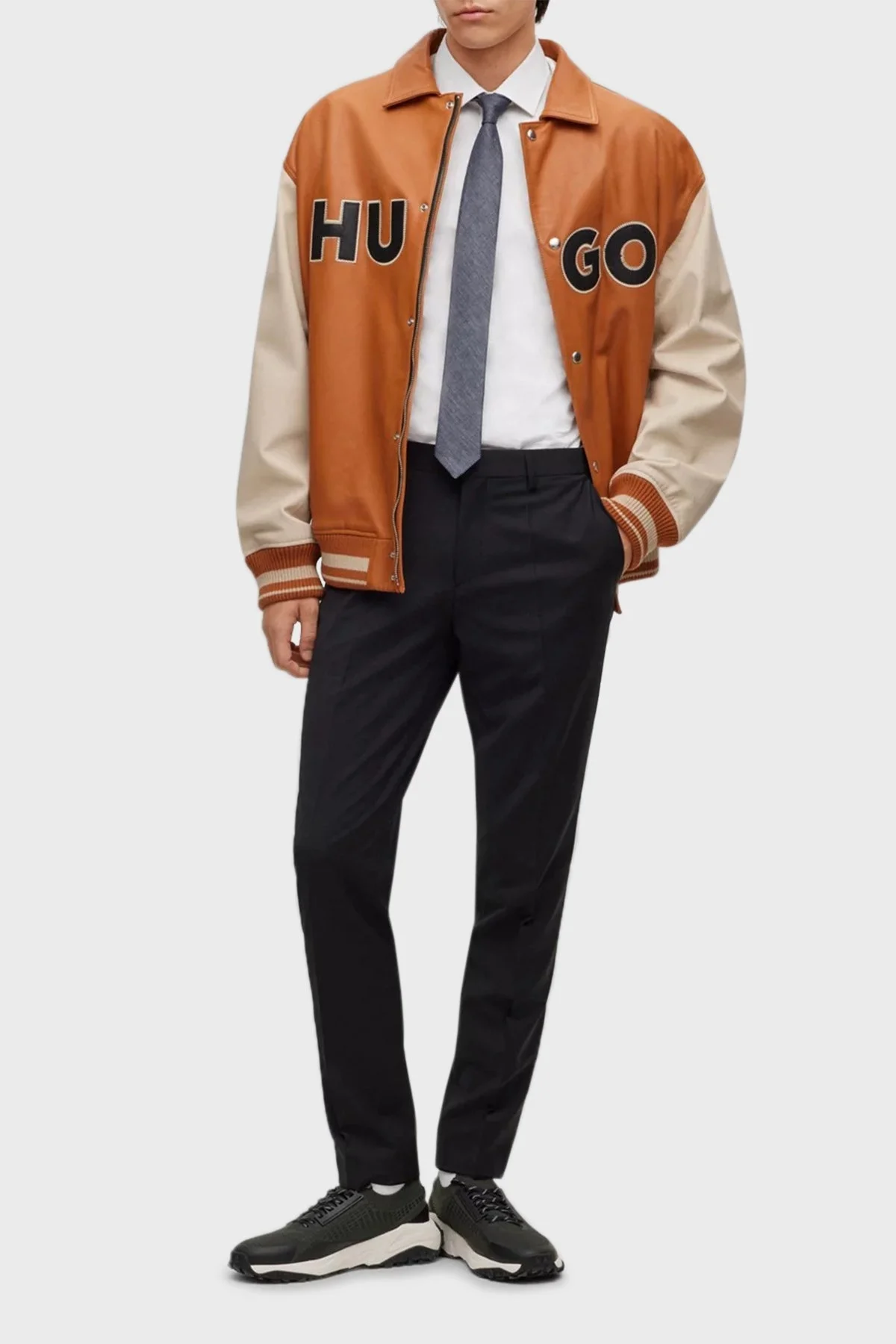 Hugo Logolu Sneaker Erkek Ayakkabı 50493055 305 HAKİ - 3