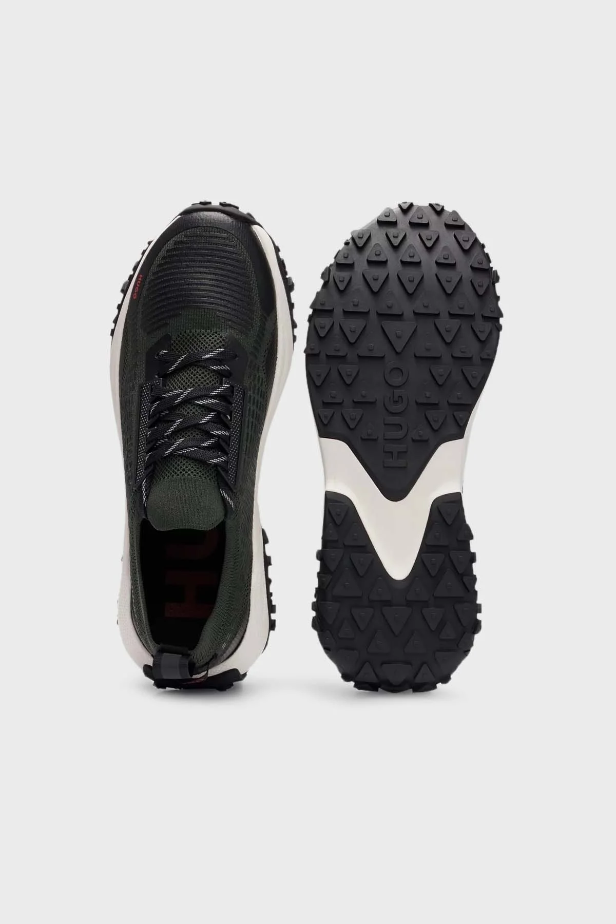 Hugo Logolu Sneaker Erkek Ayakkabı 50493055 305 HAKİ - 4