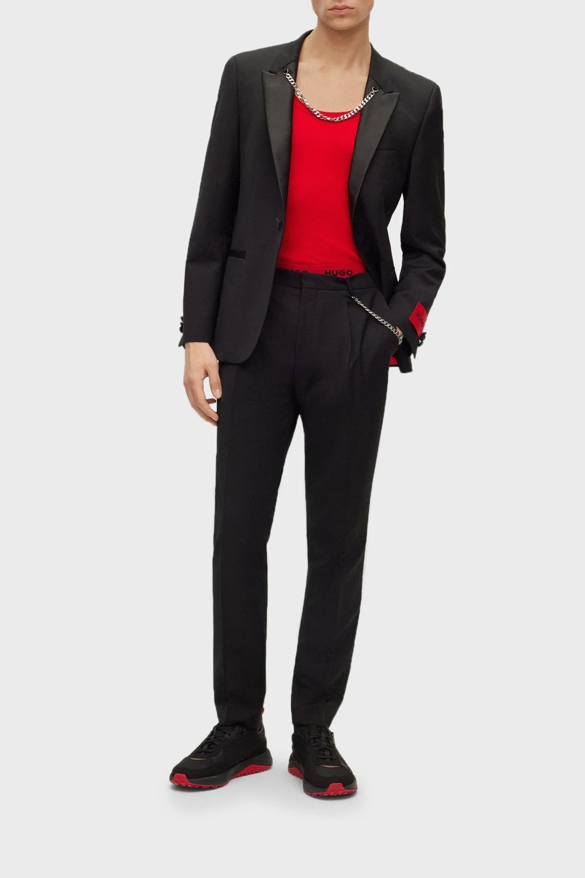 Hugo Logolu Sneaker Erkek Ayakkabı 50493146 005 SİYAH - 2