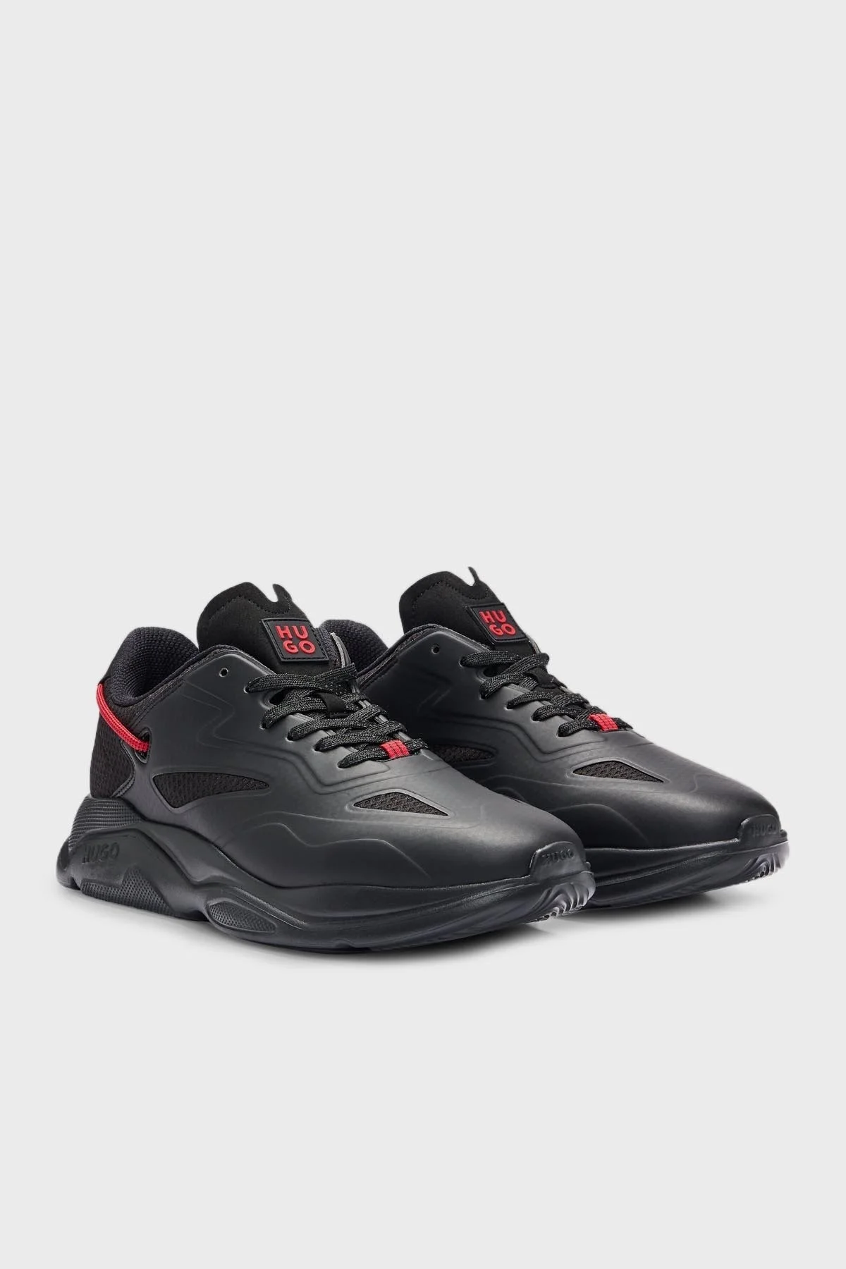 Hugo Logolu Sneaker Erkek Ayakkabı 50503064 006 SİYAH - 3