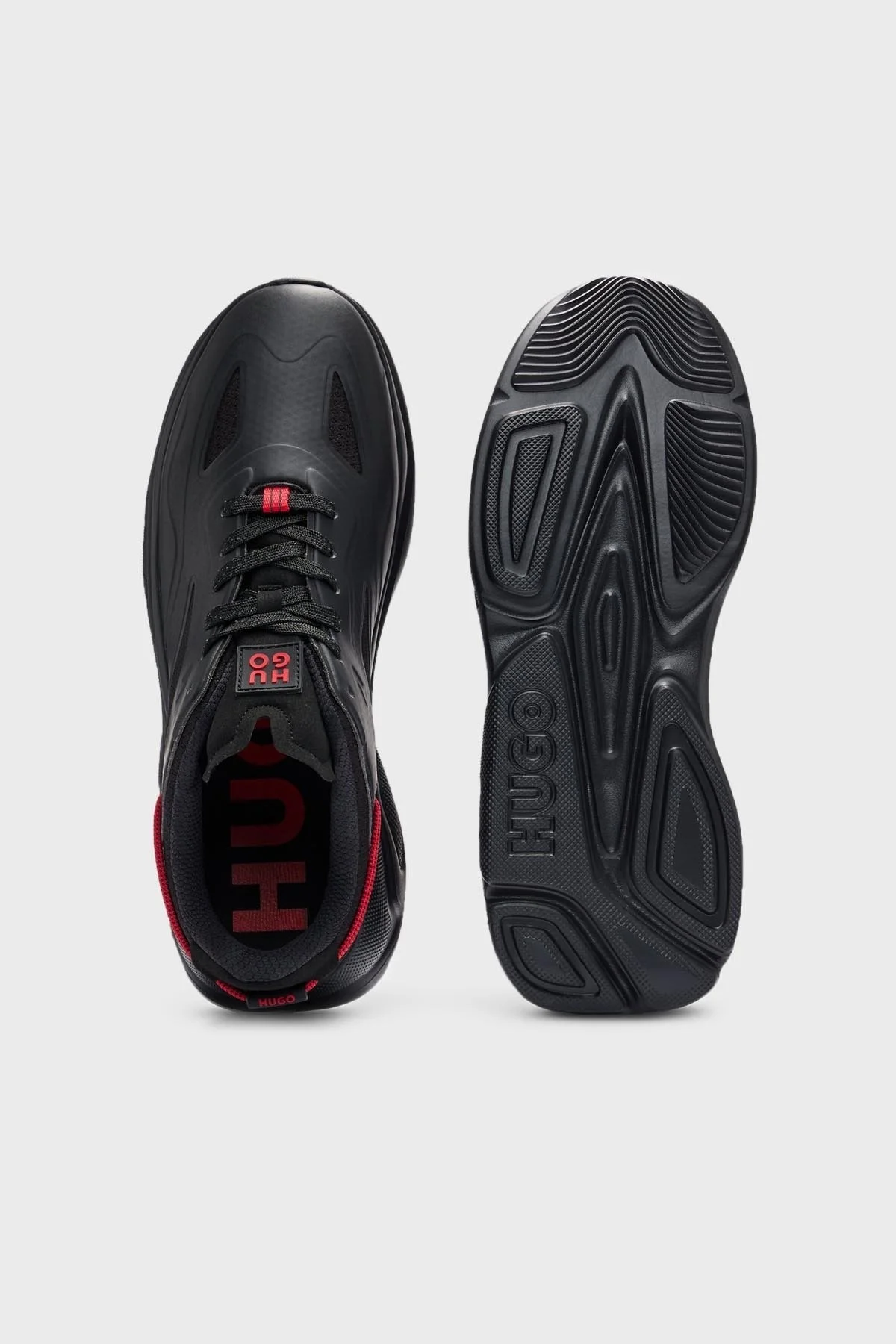 Hugo Logolu Sneaker Erkek Ayakkabı 50503064 006 SİYAH - 4