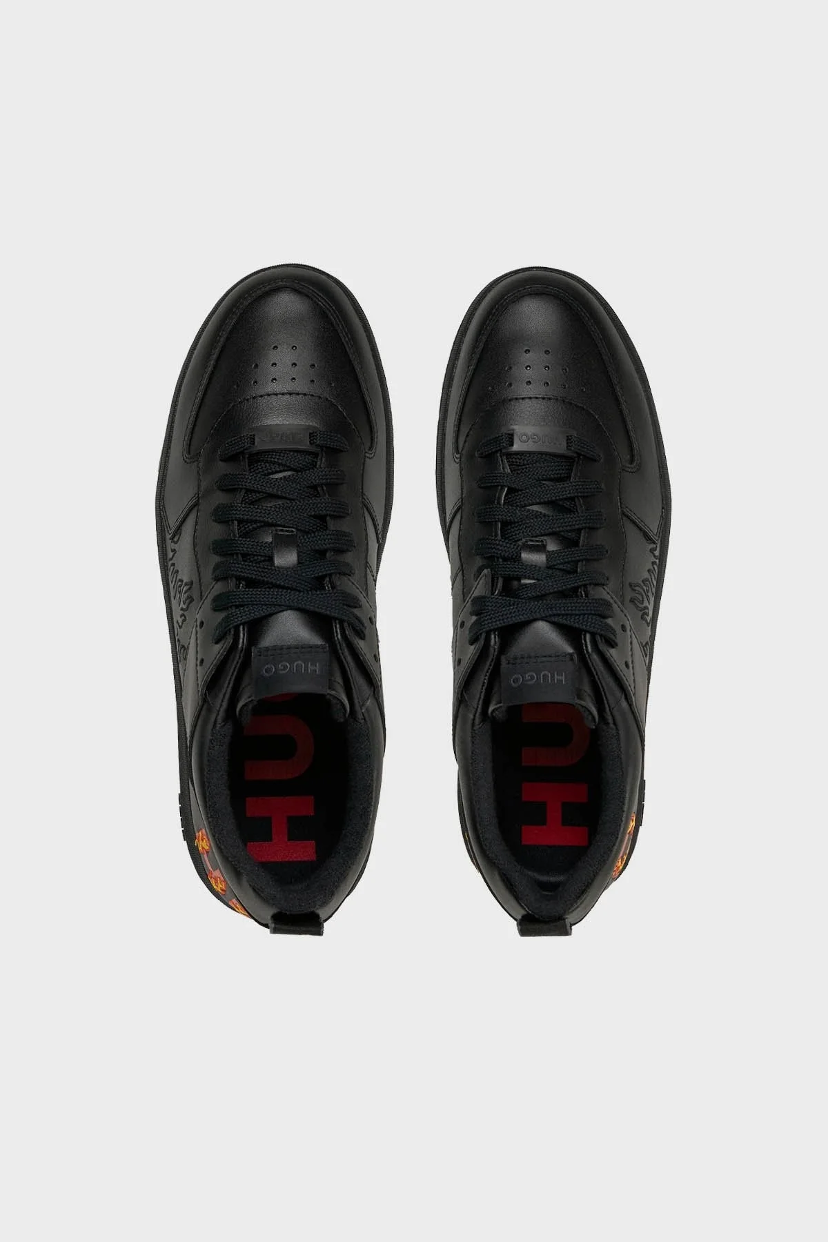Hugo Logolu Sneaker Erkek Ayakkabı 50513280 008 SİYAH - 11
