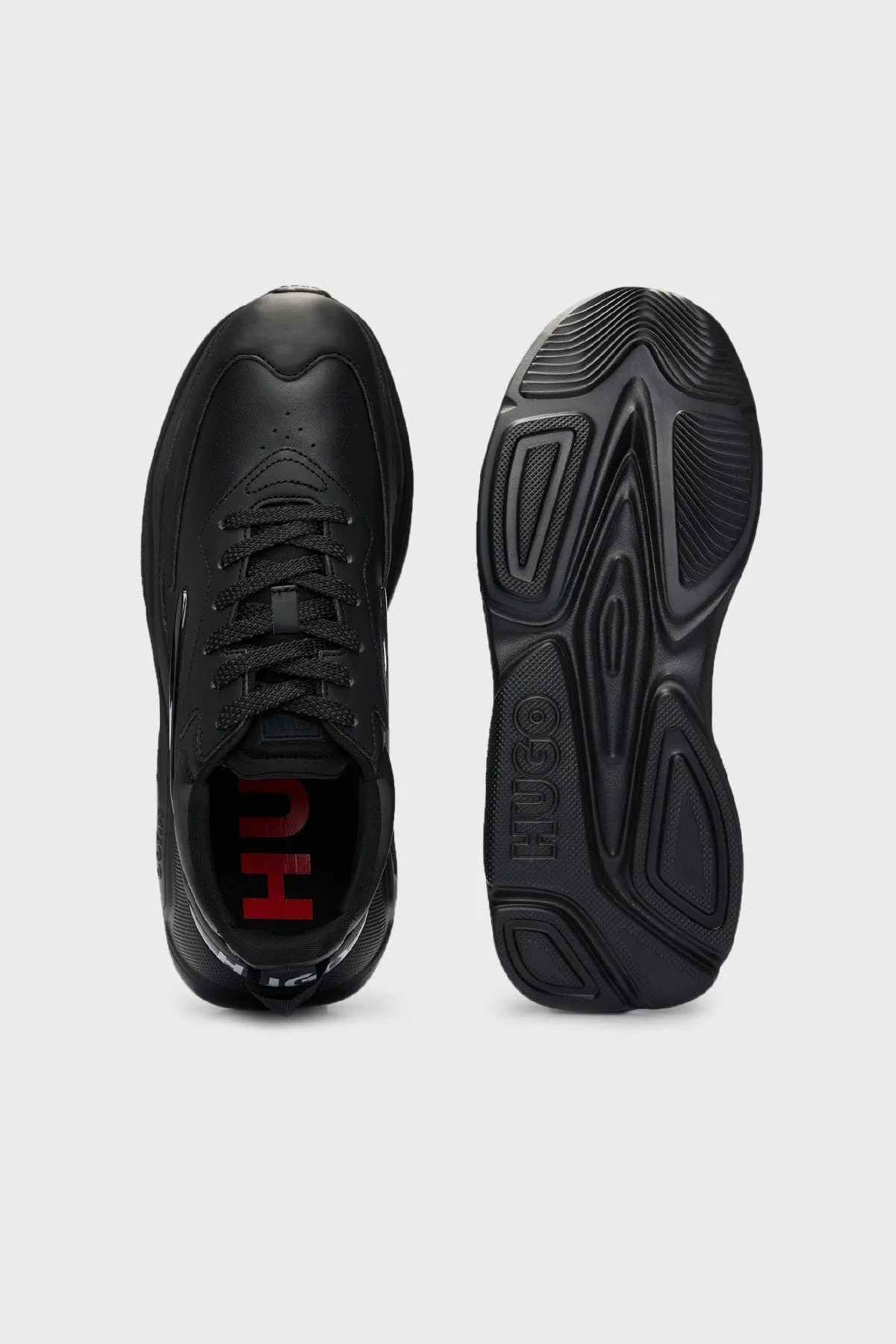 Hugo Logolu Sneaker Erkek Ayakkabı 50523842 005 SİYAH - 11