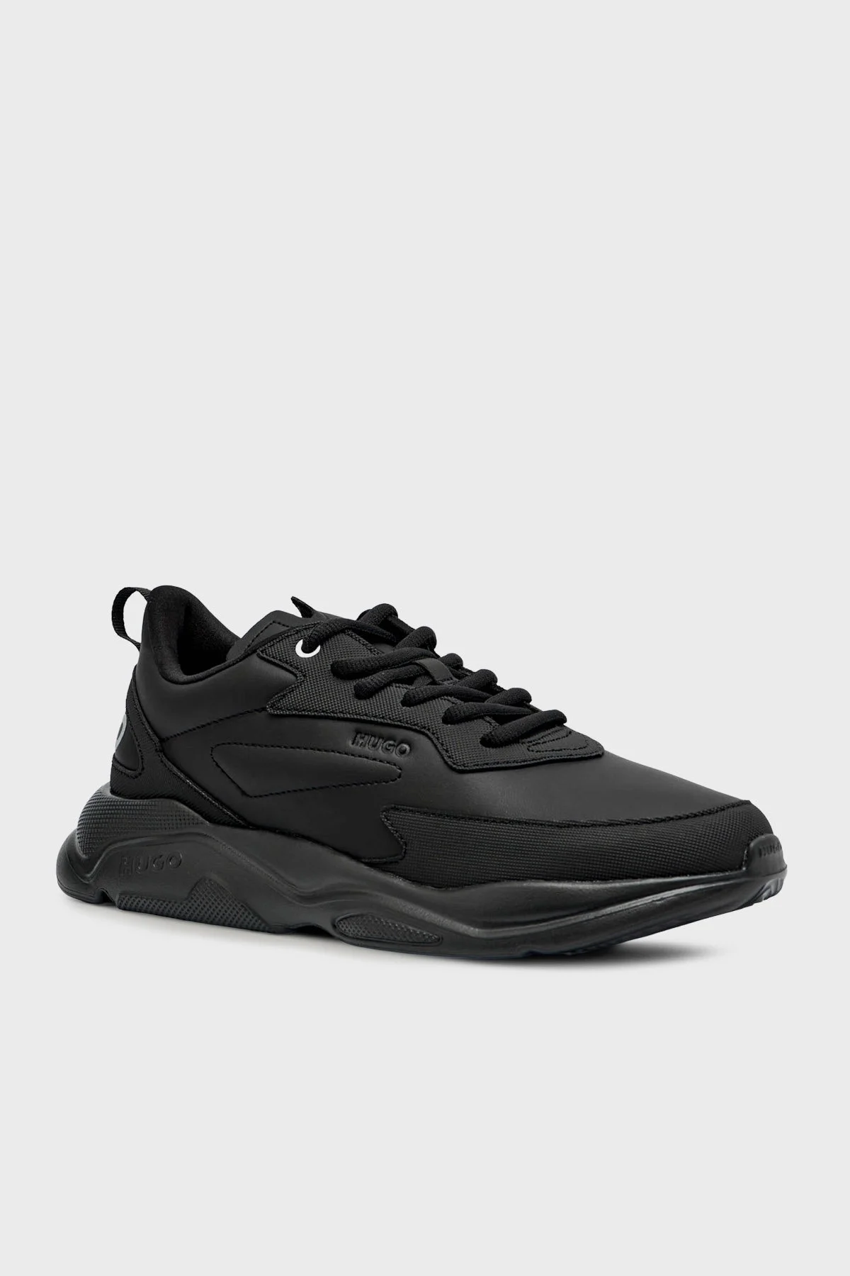Hugo Logolu Sneaker Erkek Ayakkabı 50552694 003 SİYAH - 1