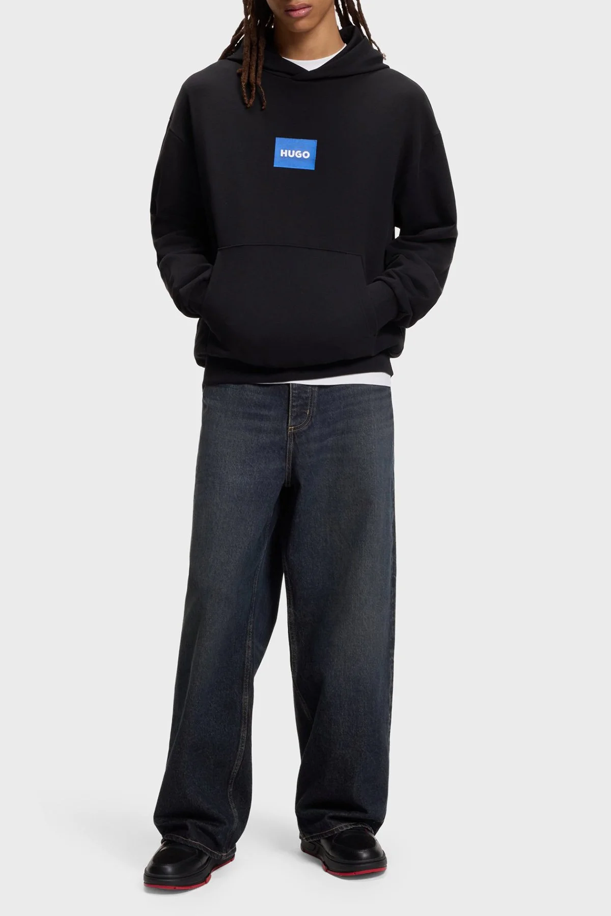 Hugo Logolu Sneaker Erkek Ayakkabı 50558023 006 SİYAH - 2