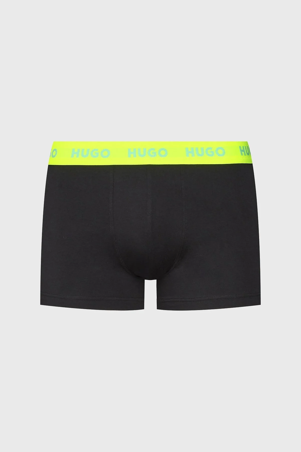 Hugo Logolu Streç Pamuklu 3 Pack Erkek Boxer 50469766 730 SİYAH - 6