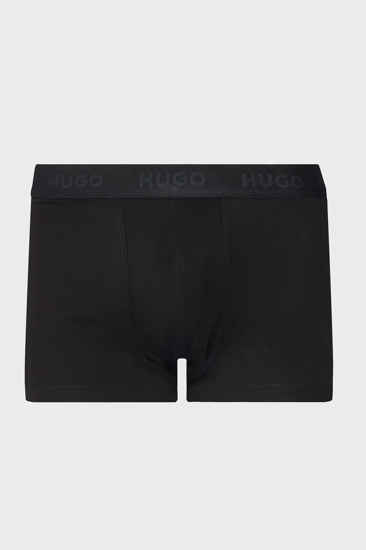 Hugo Logolu Streç Pamuklu 3 Pack Erkek Boxer 50532611 009 SİYAH - 2