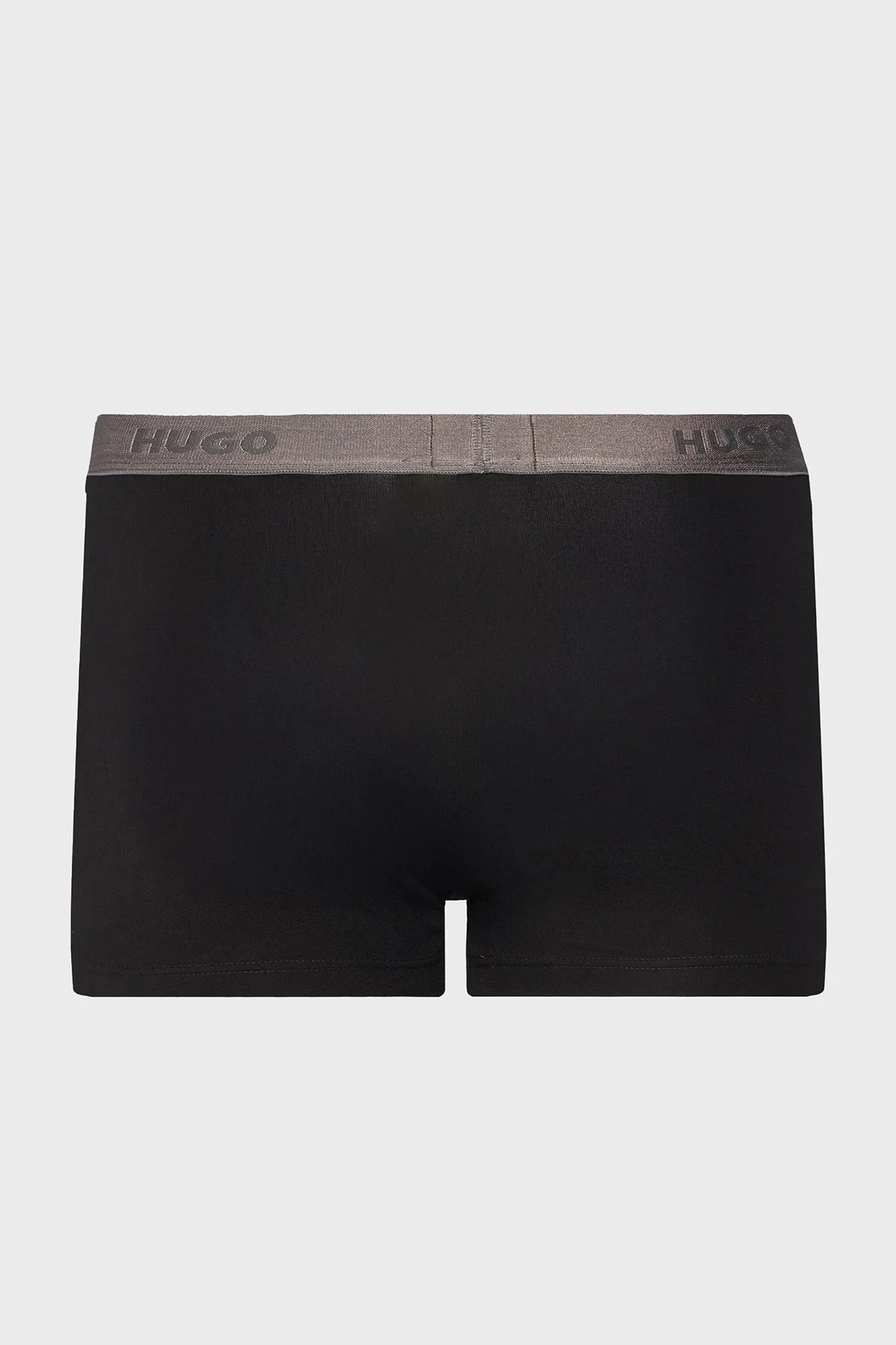 Hugo Logolu Streç Pamuklu 3 Pack Erkek Boxer 50532611 009 SİYAH - 5