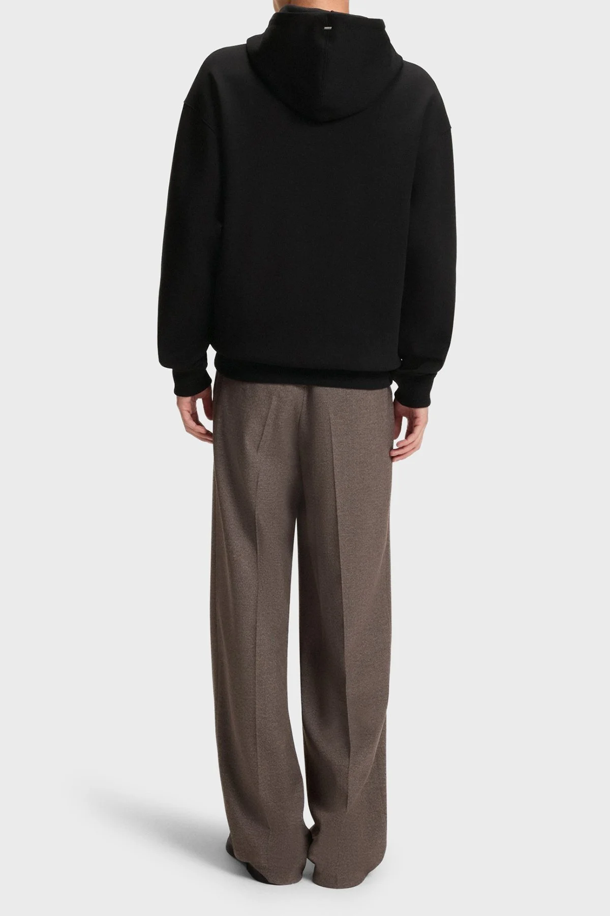 Hugo Logolu Streç Pamuklu Relaxed Fit Kapüşonlu Erkek Sweat 50542583 001 SİYAH - 3