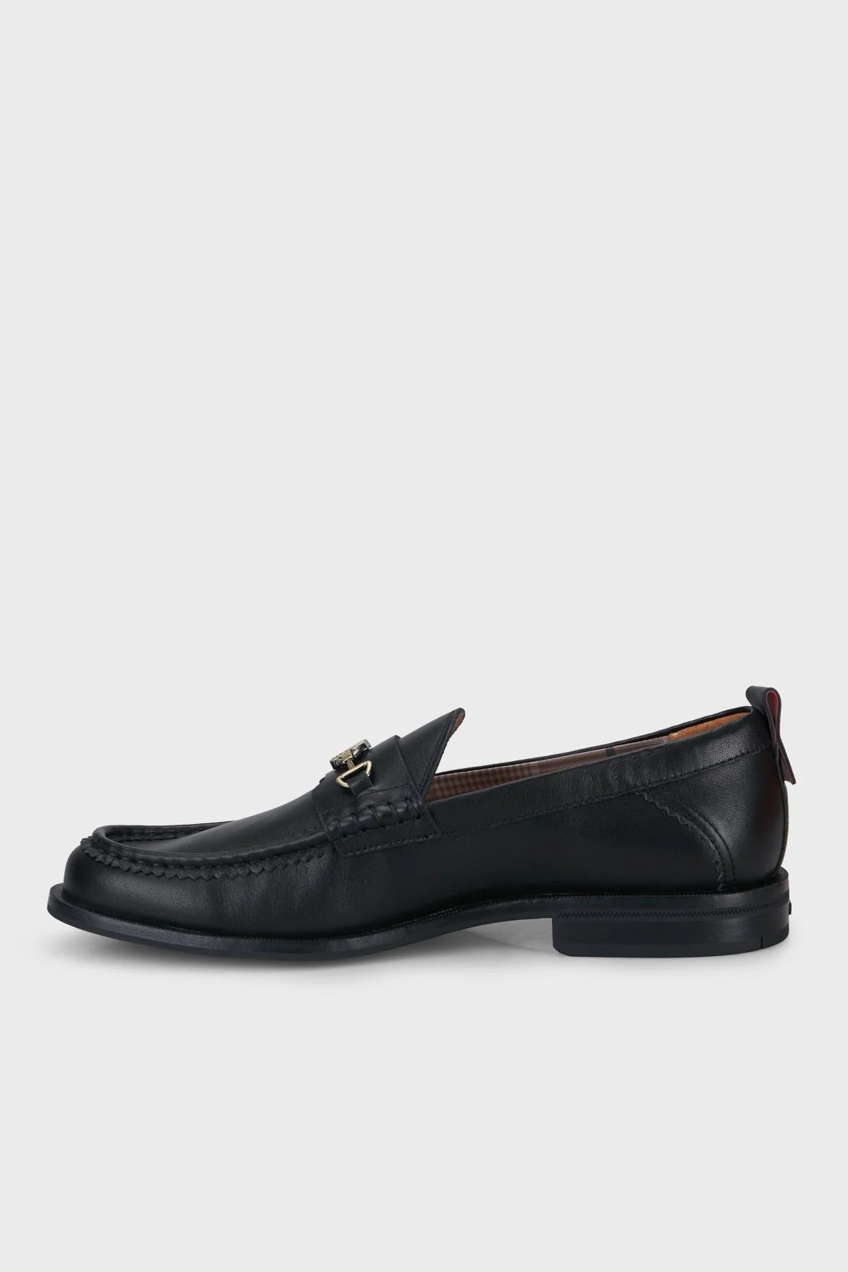 Hugo Metalik Logo Detaylı Deri Loafer Erkek Ayakkabı 50568879 001 Siyah - 2