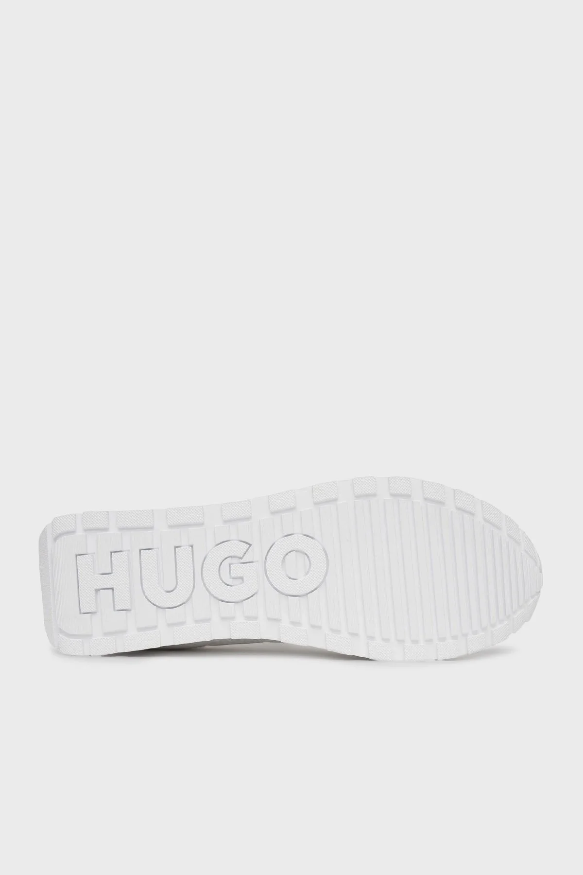 Hugo Monogram Logo Baskılı Sneaker Erkek Ayakkabı 50536205 100 BEYAZ - 6