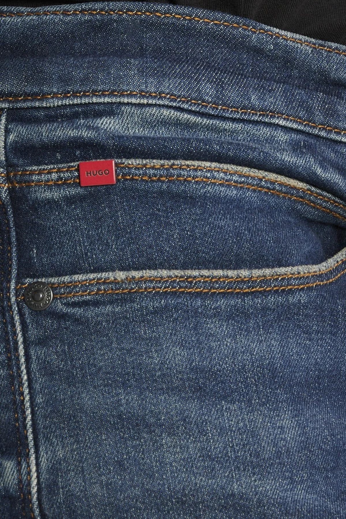 Hugo Pamuk Karışımlı Ekstra Slim Fit Jeans Erkek Kot Pantolon 50507867 412 LACİVERT - 5