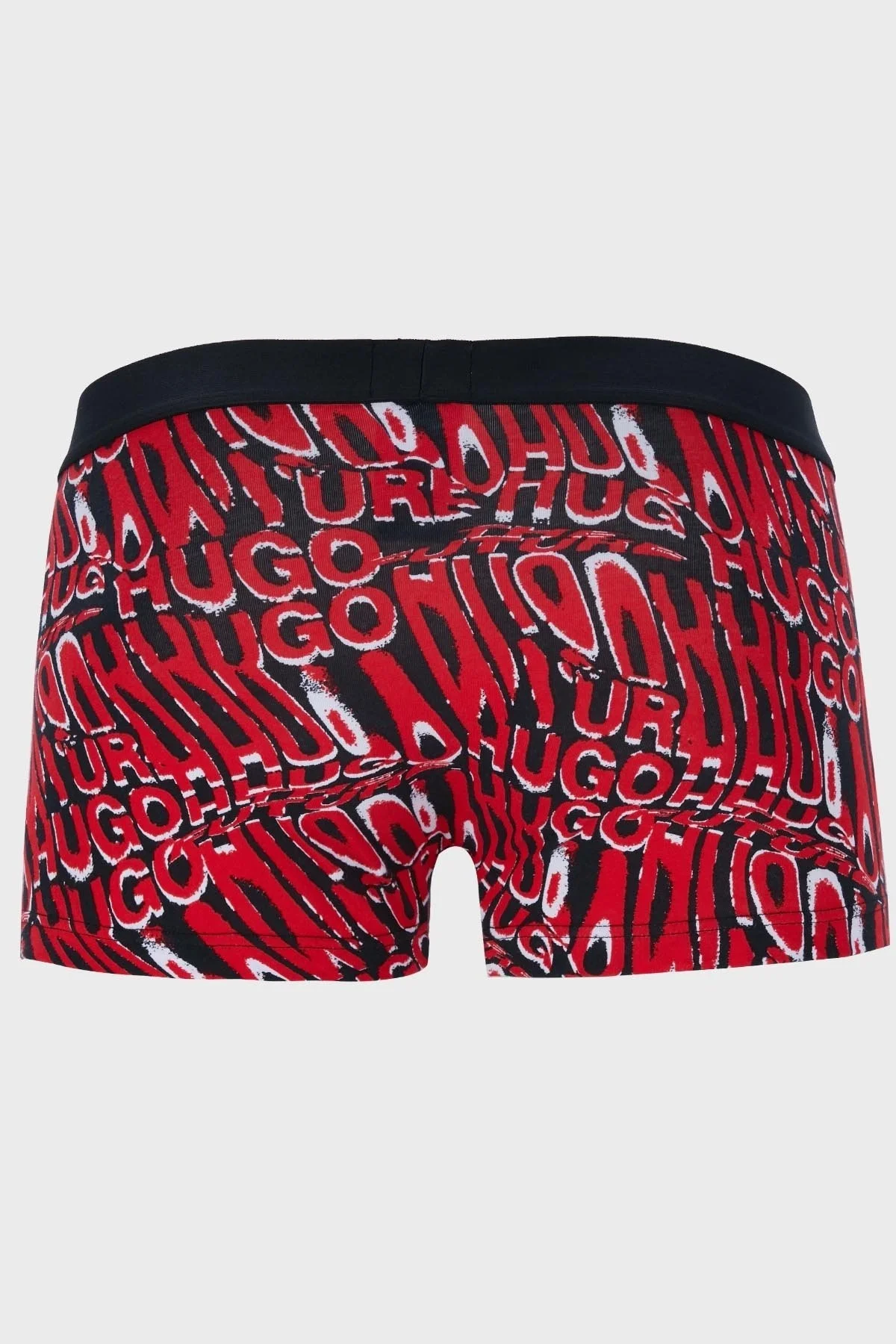 Hugo Pamuklu 2 Pack Erkek Boxer 50463407 645 SİYAH-KIRMIZI - 4