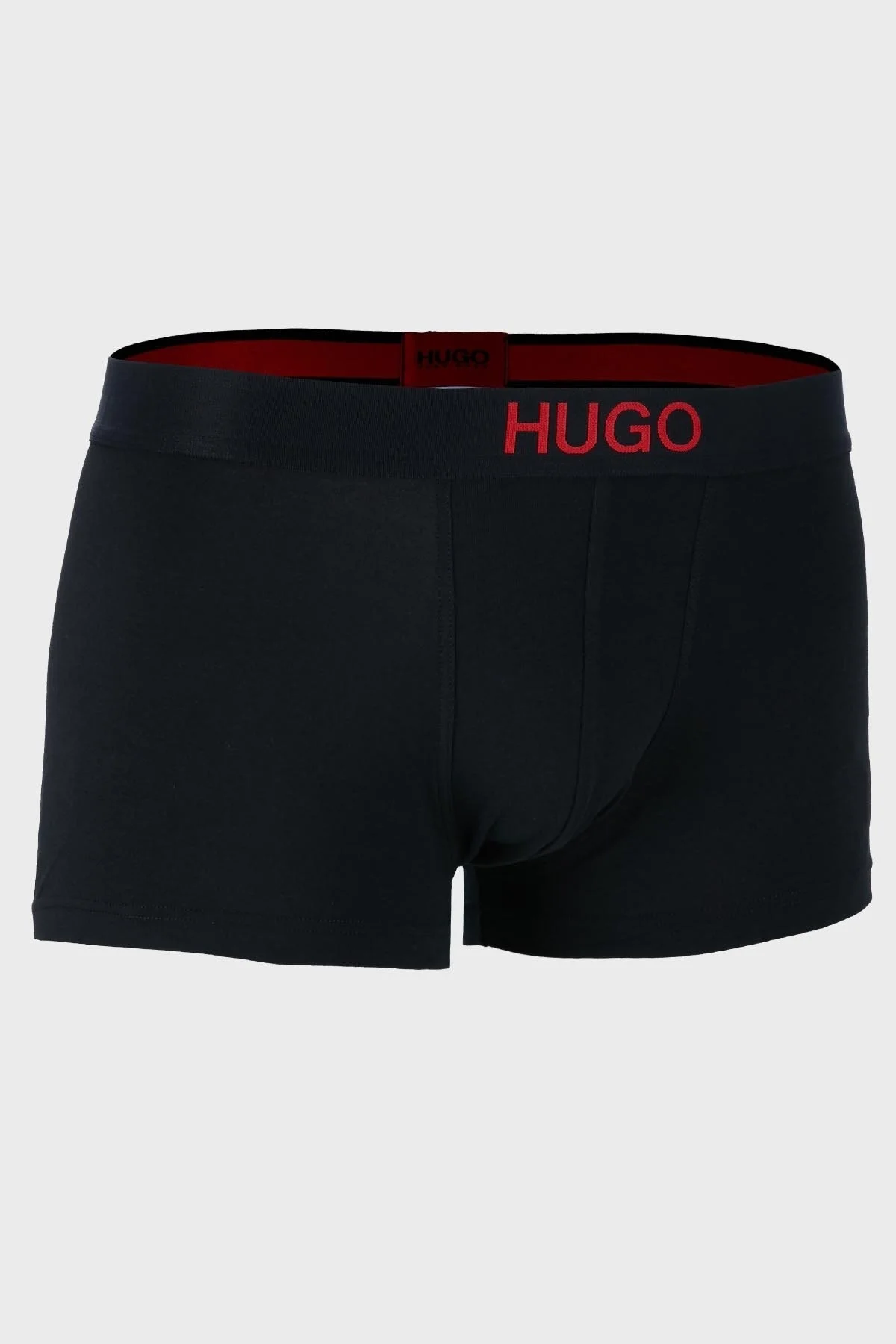Hugo Pamuklu 2 Pack Erkek Boxer 50463407 645 SİYAH-KIRMIZI - 6