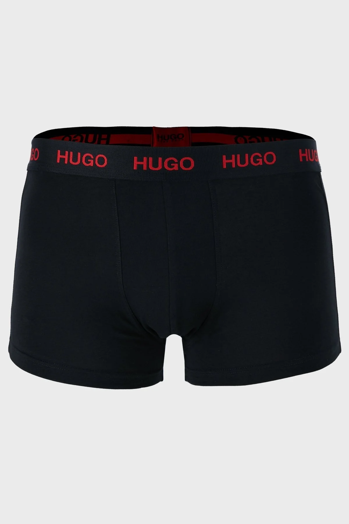 Hugo Pamuklu 3 Pack Erkek Boxer 50449351 971 SİYAH - 2