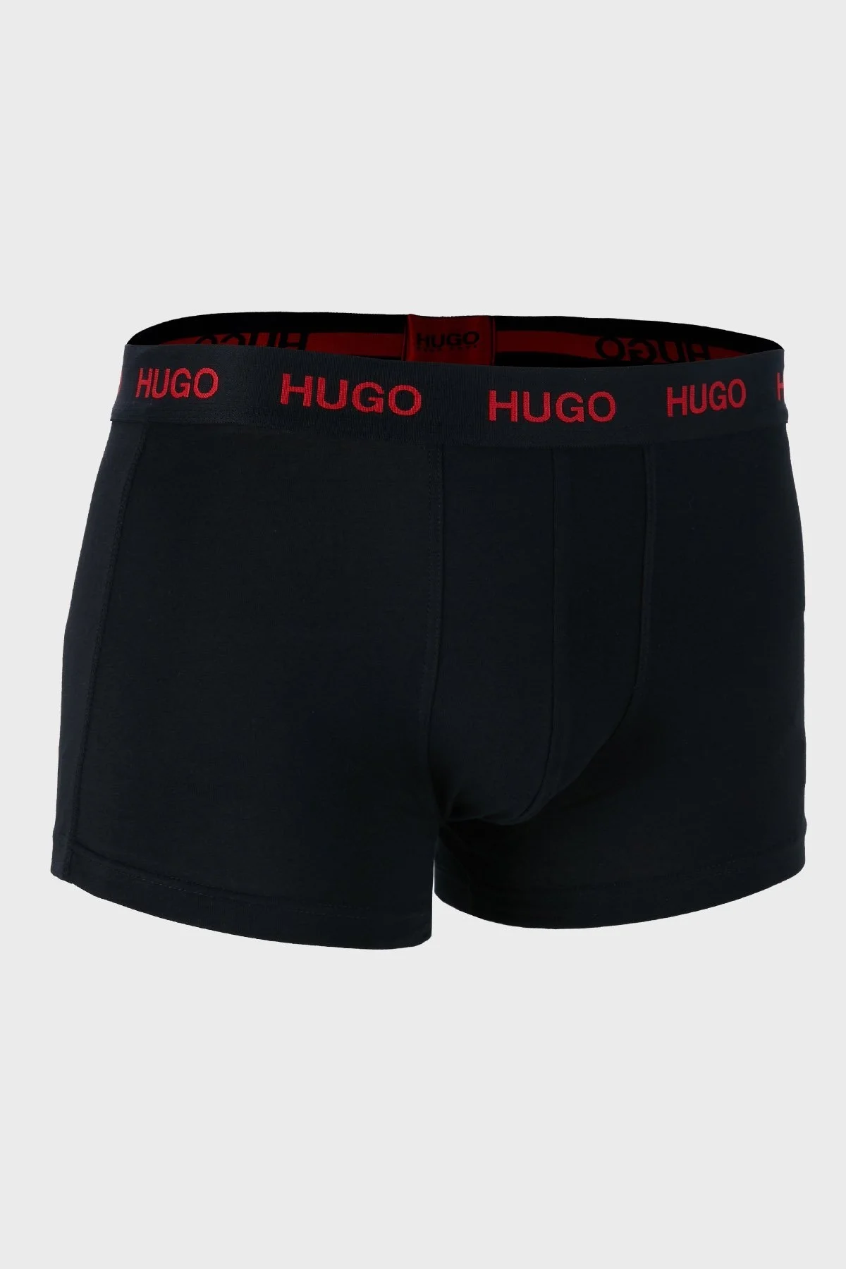 Hugo Pamuklu 3 Pack Erkek Boxer 50449351 971 SİYAH - 3