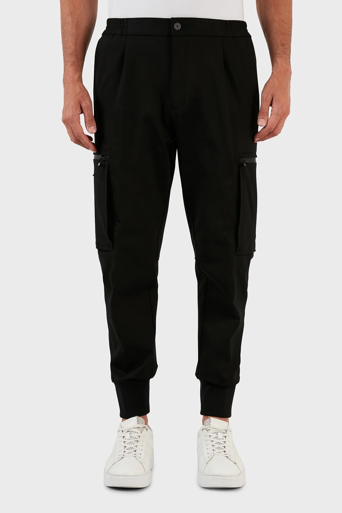 Hugo Pamuklu Cepli Regular Fit Erkek Pantolon 50466215 001 SİYAH - 2