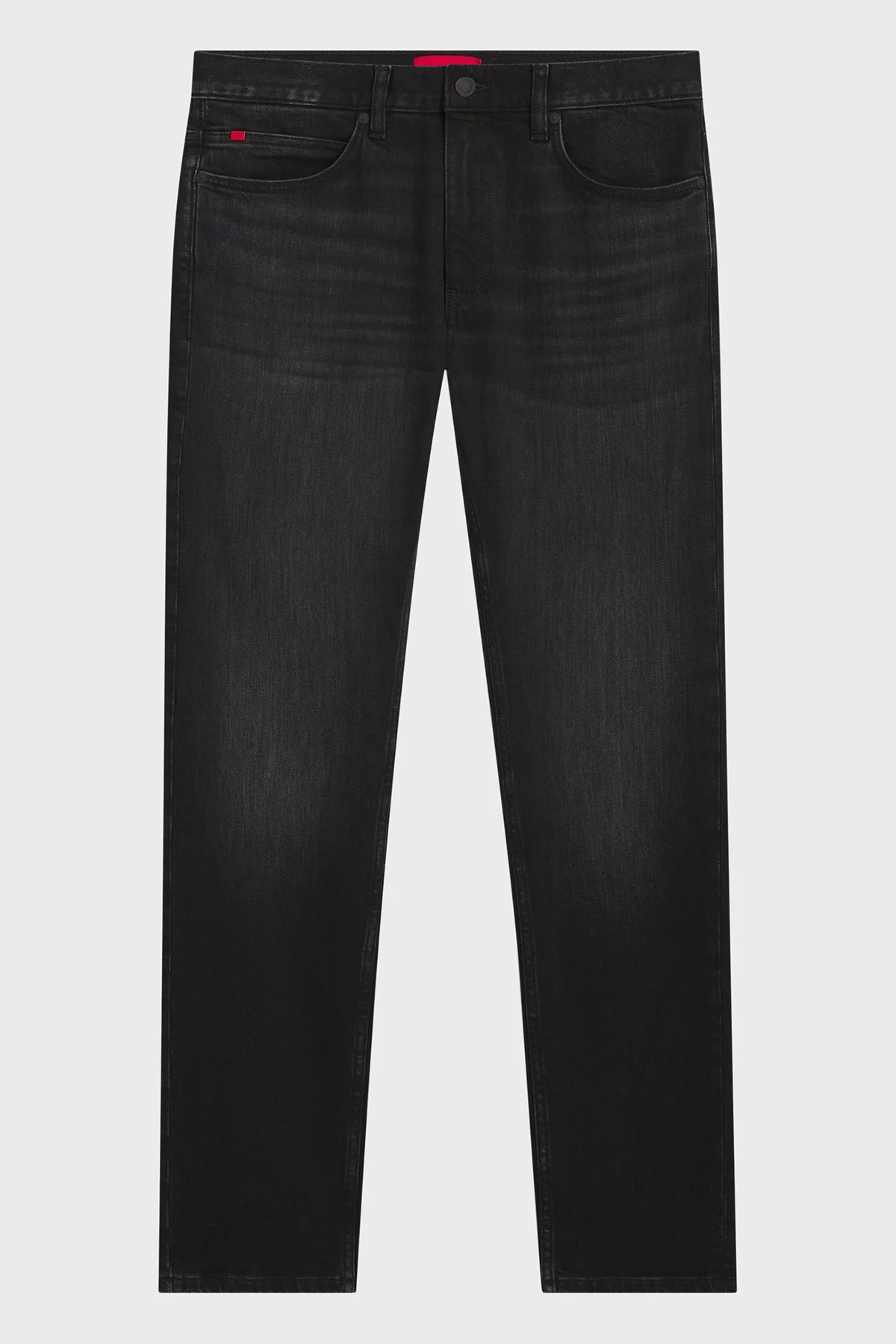 Hugo Pamuklu Esnek Kumaştan Slim Fit Dar Paça Jeans Erkek Kot Pantolon 50555179 021 KOYU GRİ - 5