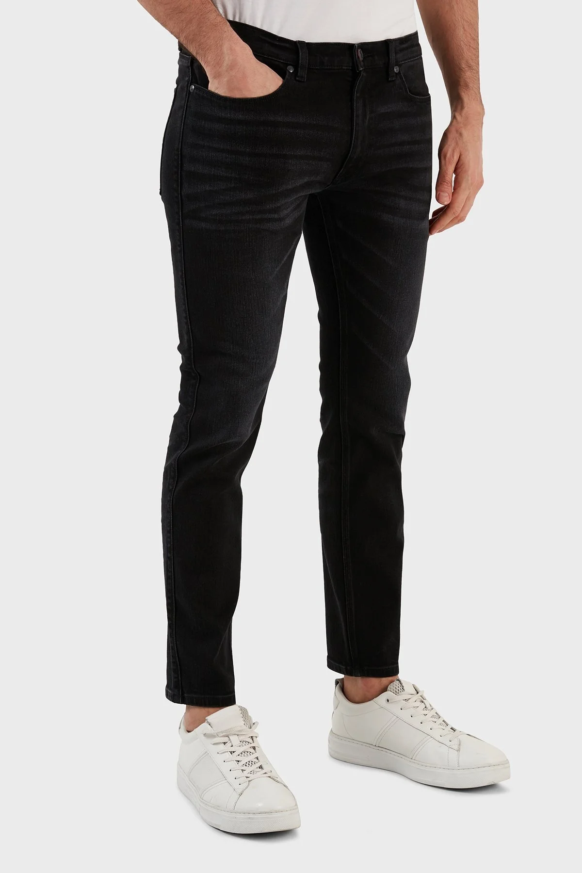 Hugo Pamuklu Normal Bel Extra Slim Fit Jeans Erkek Kot Pantolon 50484358 015 SİYAH - 3