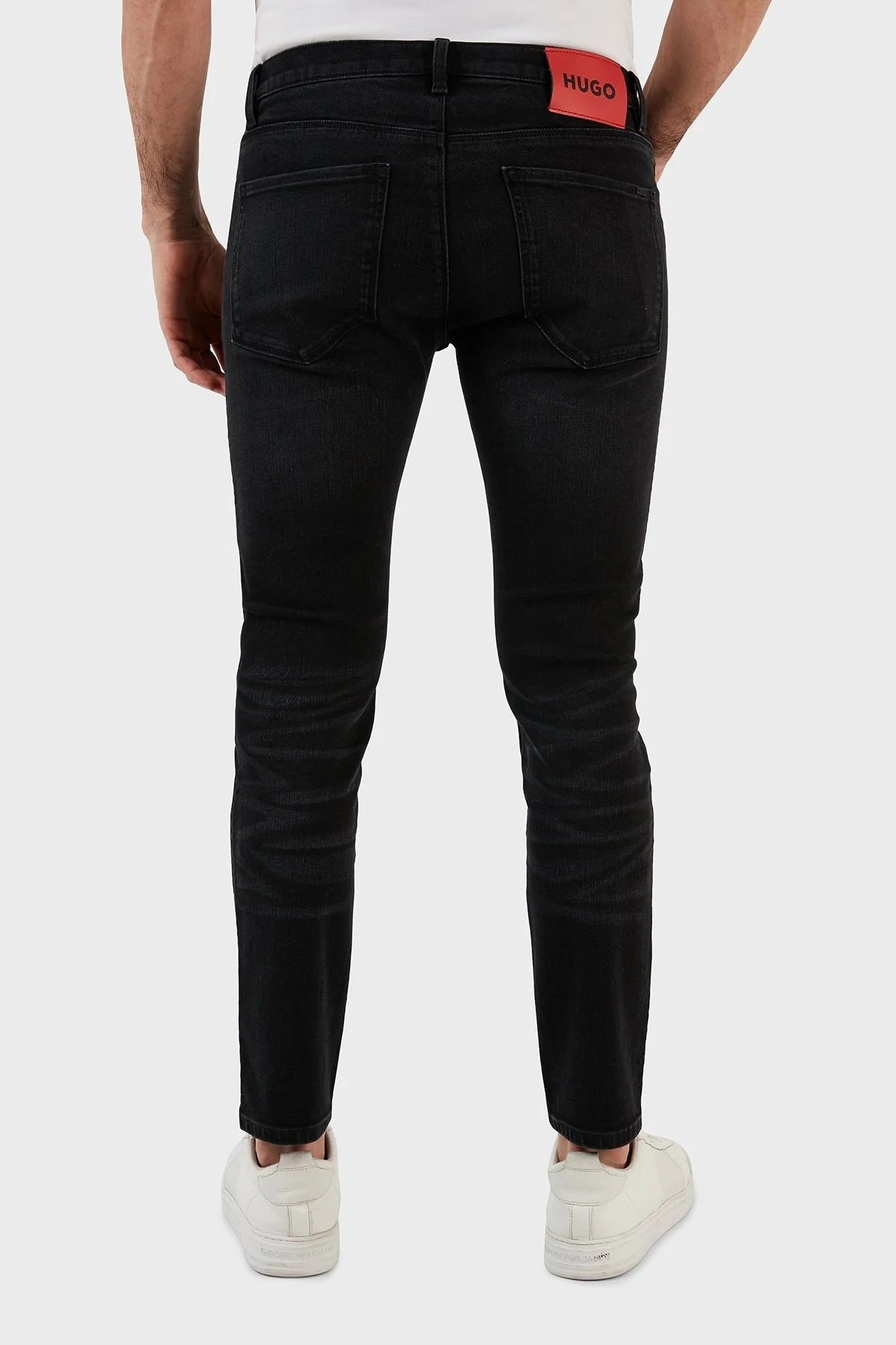 Hugo Pamuklu Normal Bel Extra Slim Fit Jeans Erkek Kot Pantolon 50484358 015 SİYAH - 6