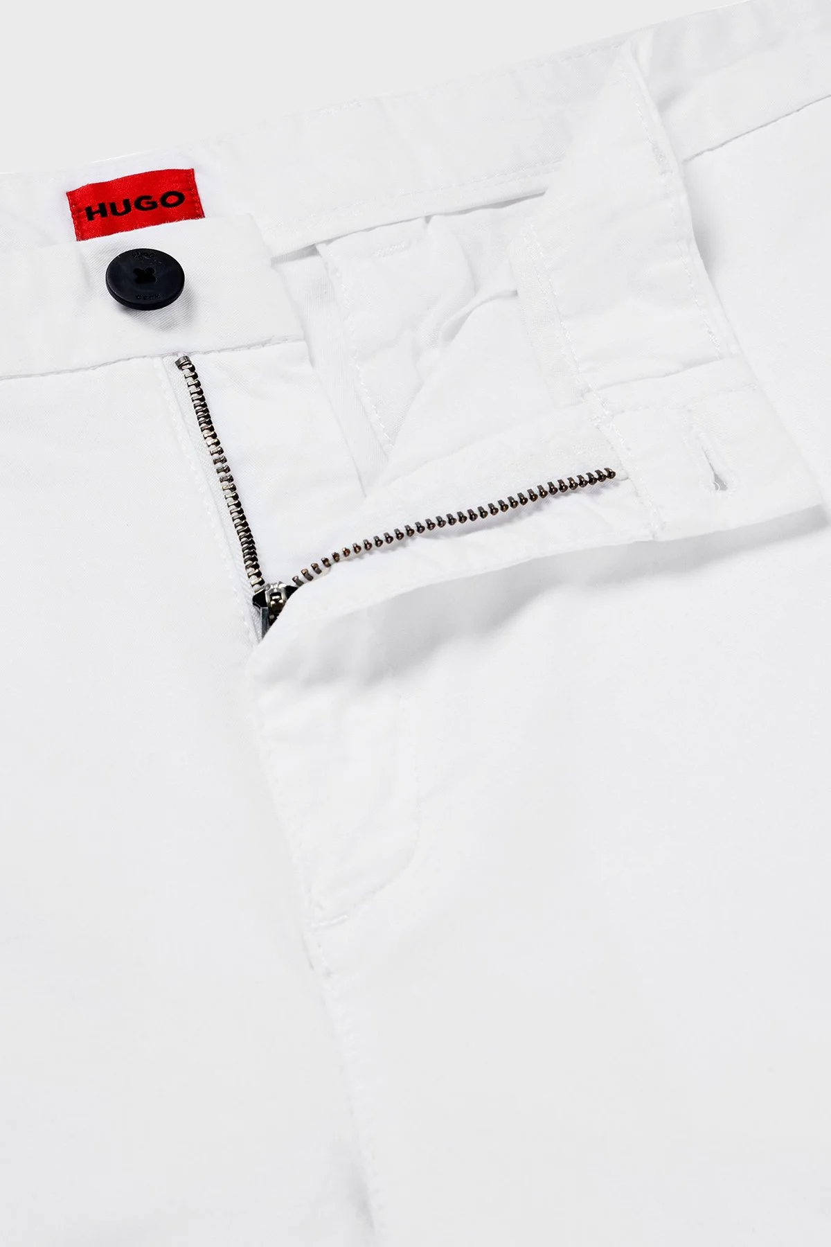 Hugo Pamuklu Normal Bel Slim Fit Chino Erkek Short 50471182 100 BEYAZ - 5