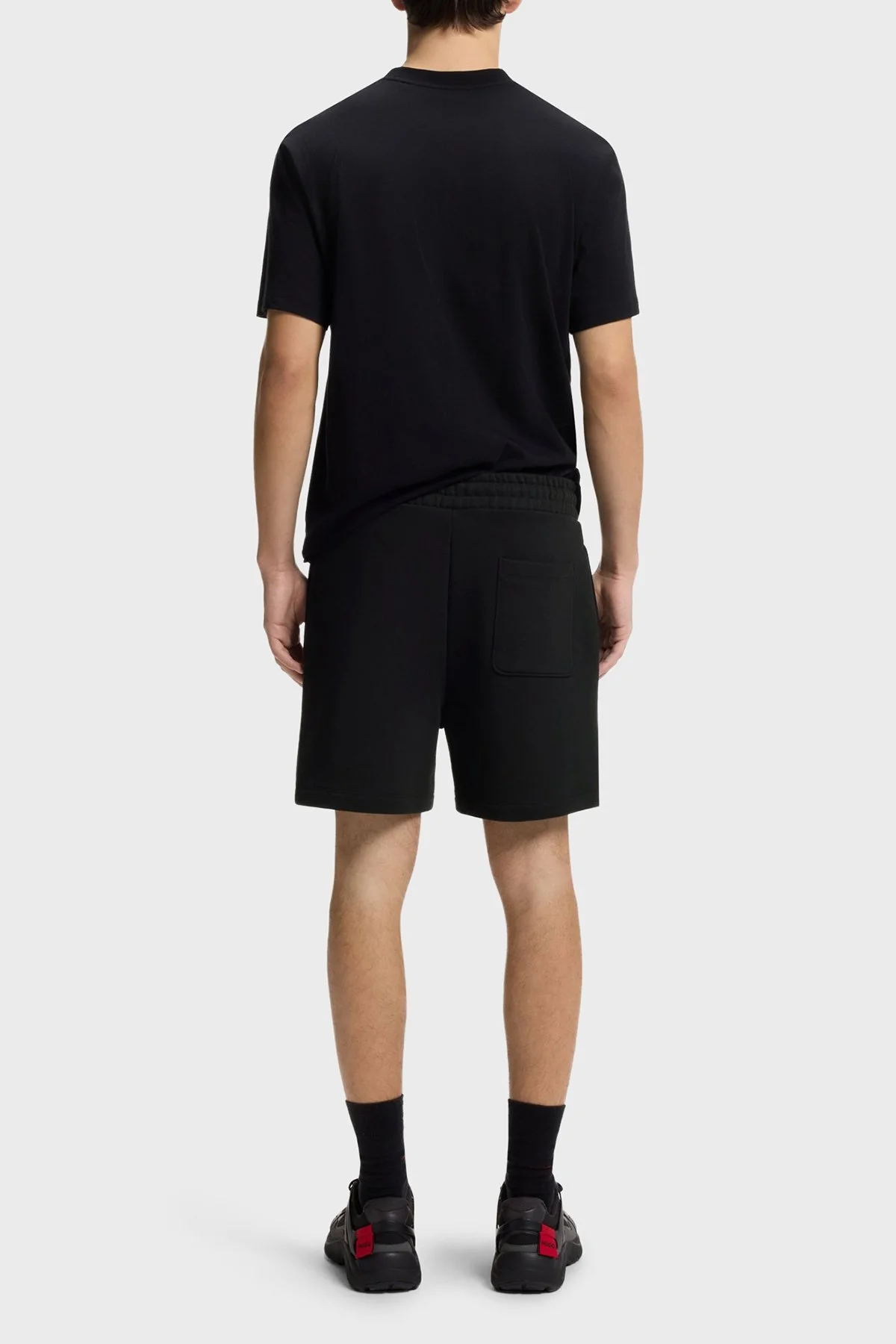 Hugo Pamuklu Regular Fit Baskılı Normal Bel Erkek Short 50556390 001 SİYAH - 3