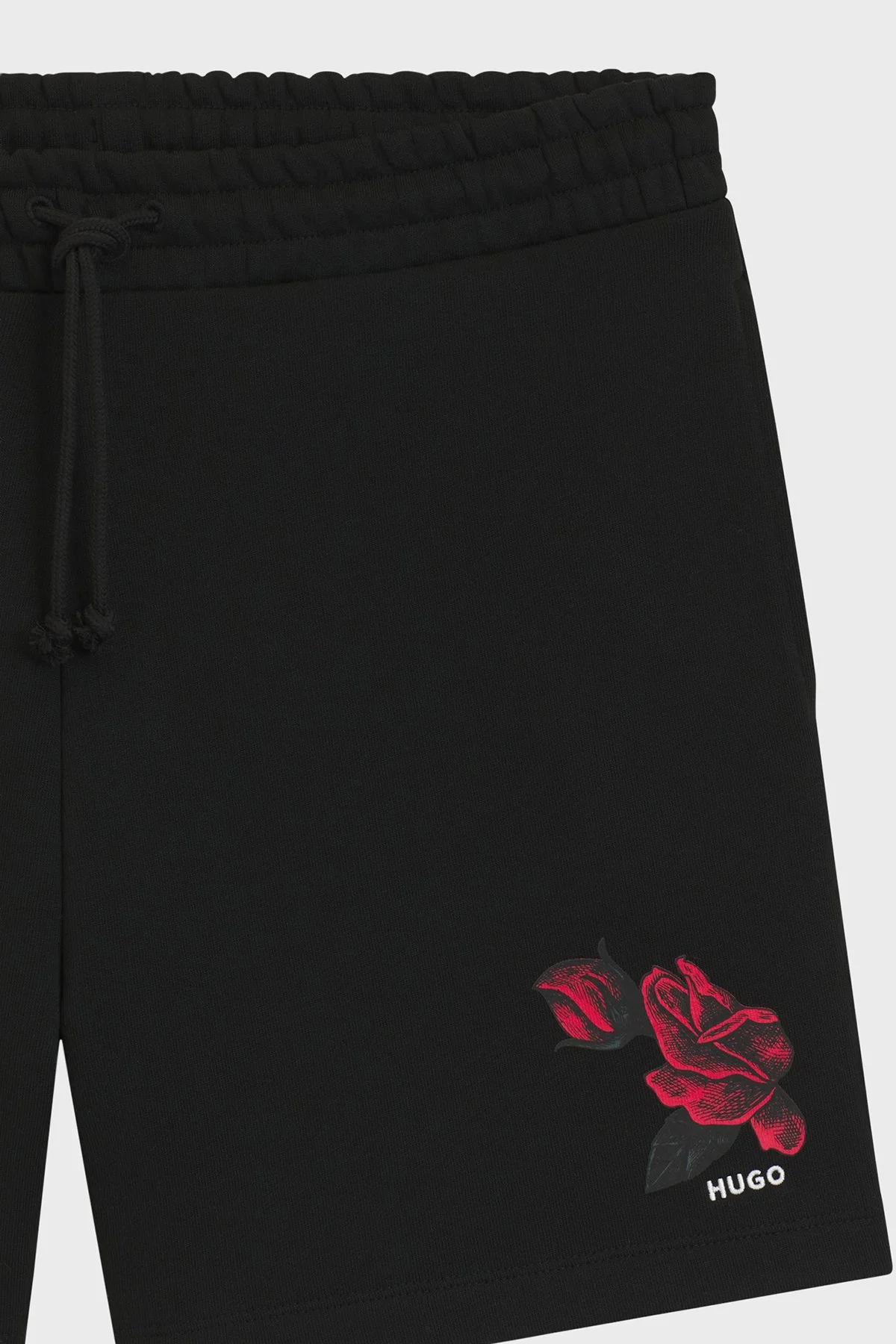 Hugo Pamuklu Regular Fit Baskılı Normal Bel Erkek Short 50556390 001 SİYAH - 6