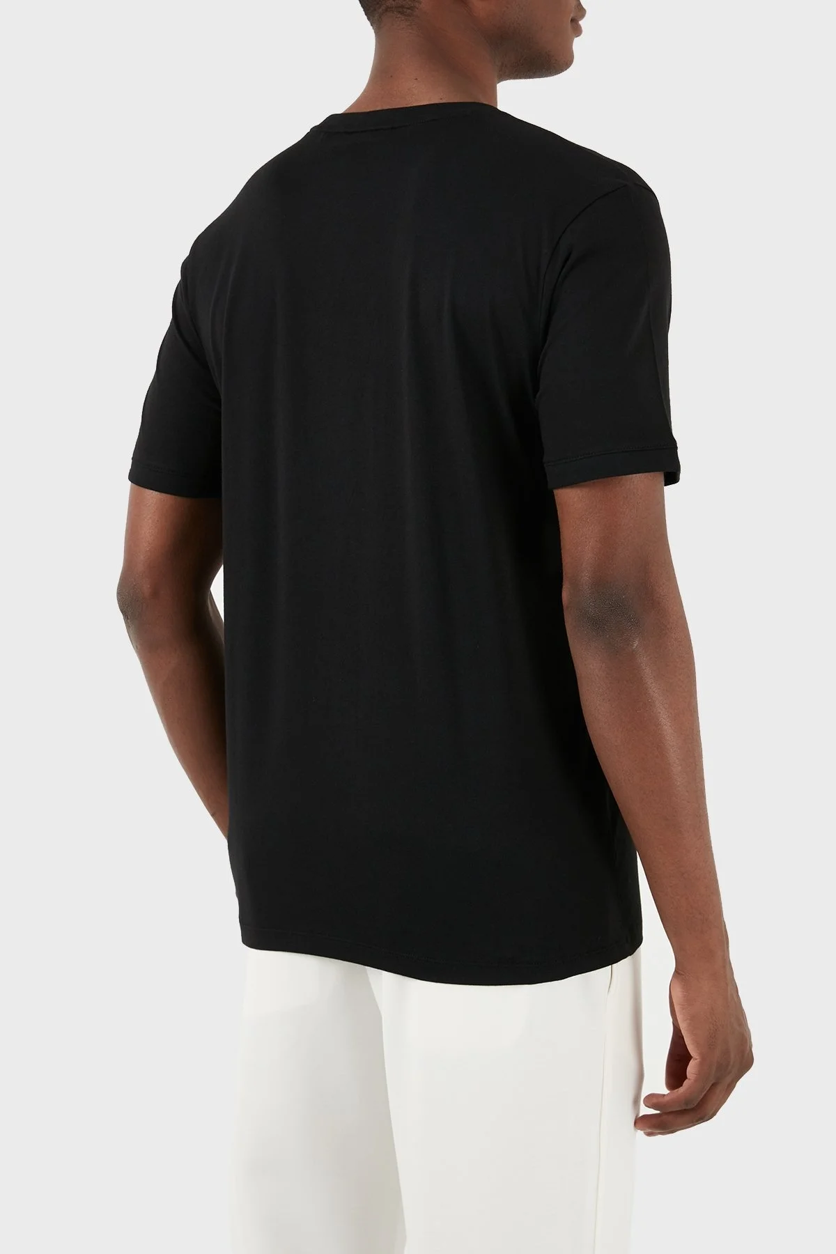 Hugo Pamuklu Regular Fit Bisiklet Yaka Erkek T Shirt 50447978 009 SİYAH - 2