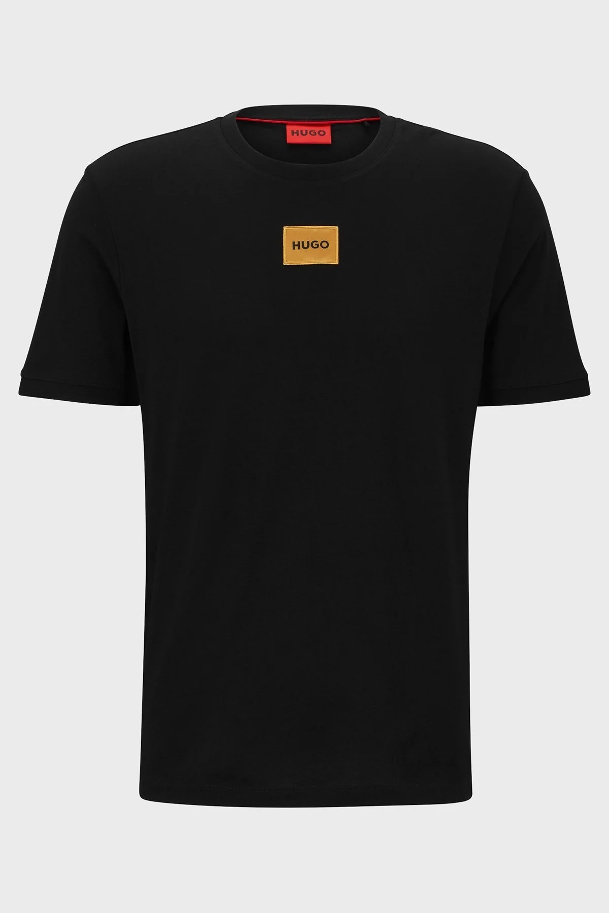 Hugo Pamuklu Regular Fit Bisiklet Yaka Erkek T Shirt 50484698 001 SİYAH - 6