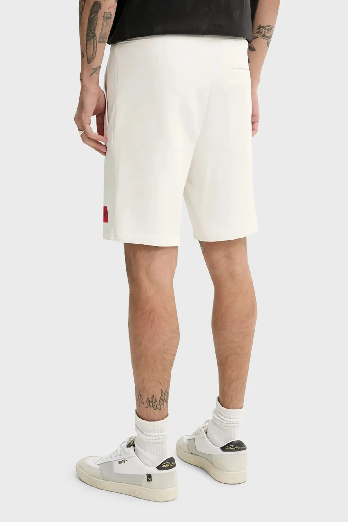 Hugo Pamuklu Regular Fit Cepli Erkek Short 50466196 102 BEYAZ - 3