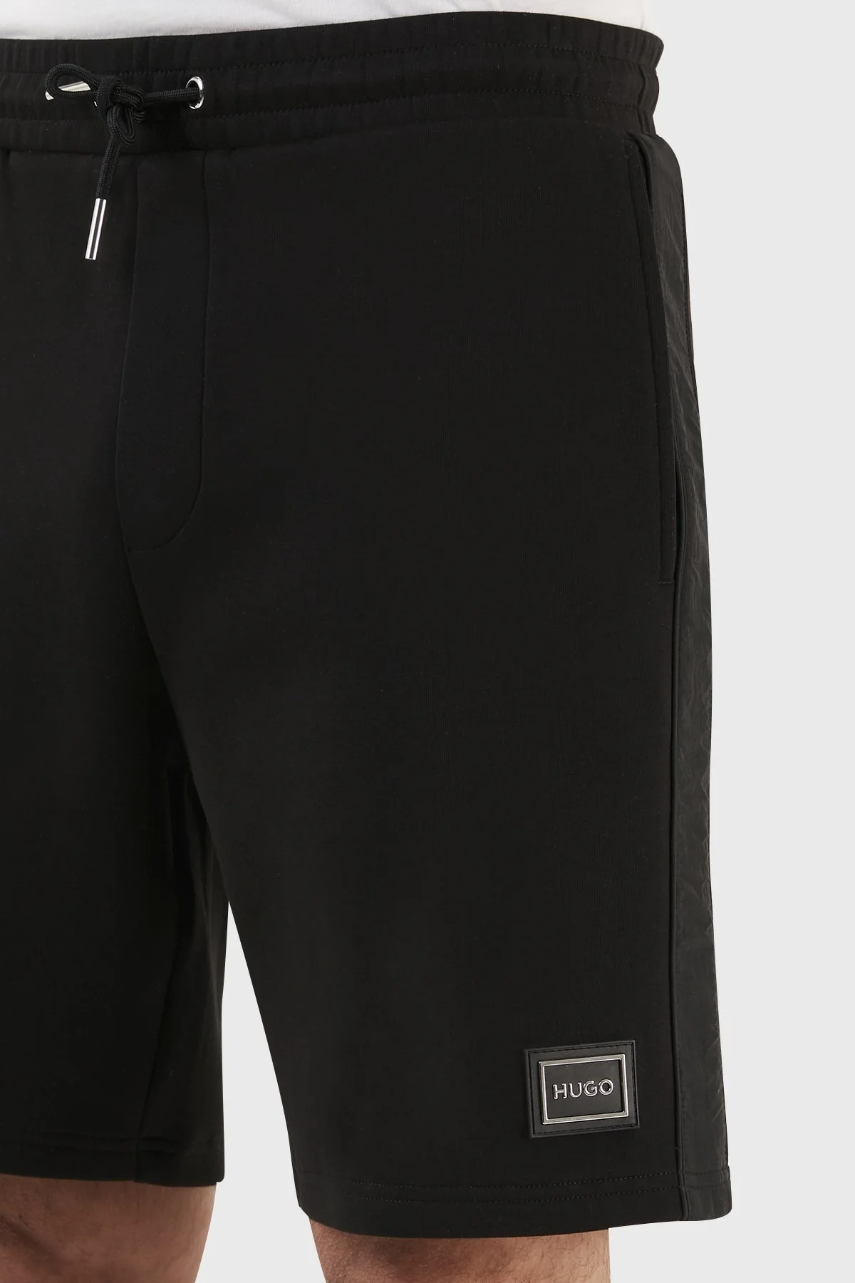 Hugo Pamuklu Regular Fit Cepli Erkek Short 50490819 001 SİYAH - 5