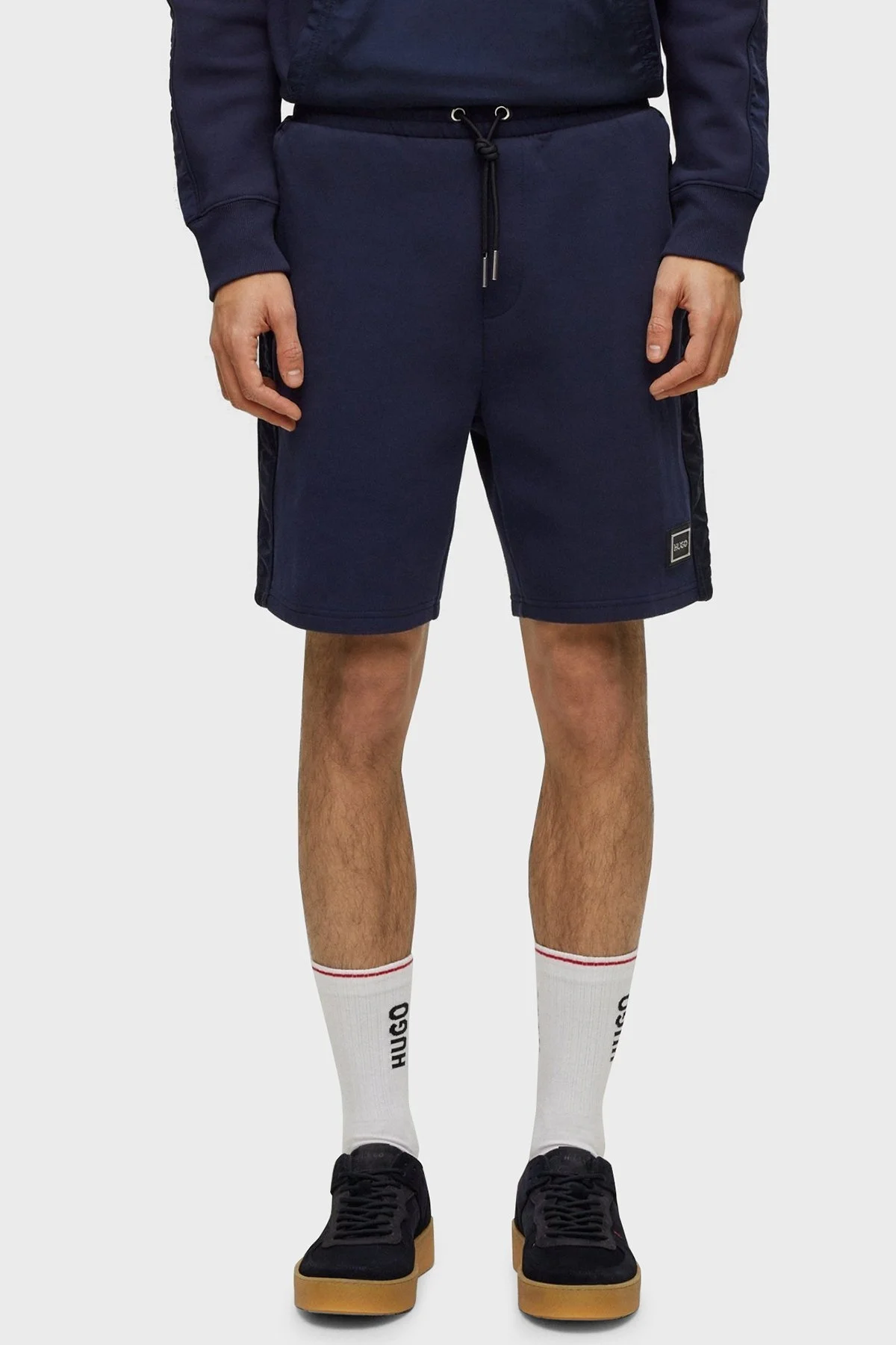 Hugo Pamuklu Regular Fit Cepli Erkek Short 50490819 405 LACİVERT - 1