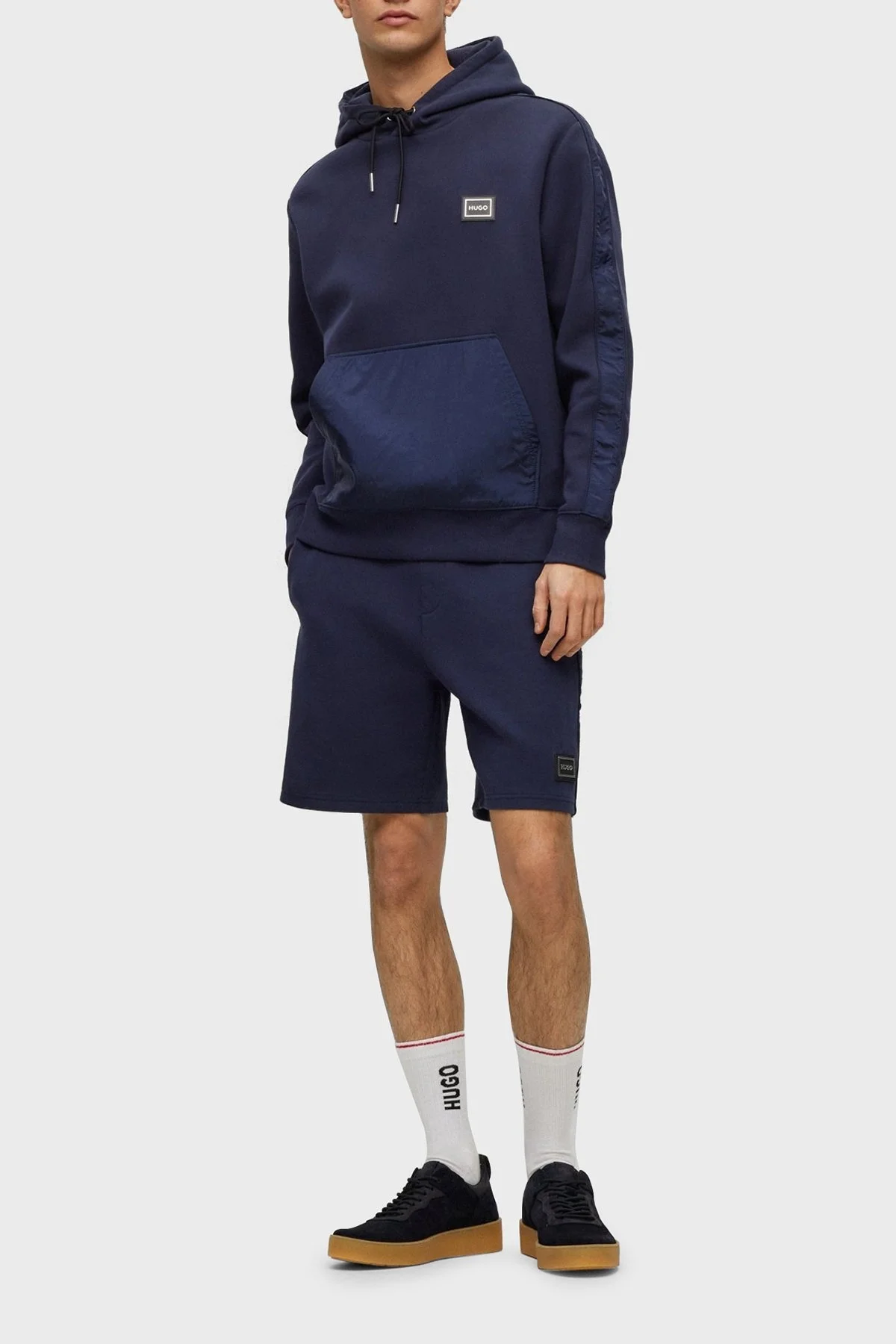 Hugo Pamuklu Regular Fit Cepli Erkek Short 50490819 405 LACİVERT - 3