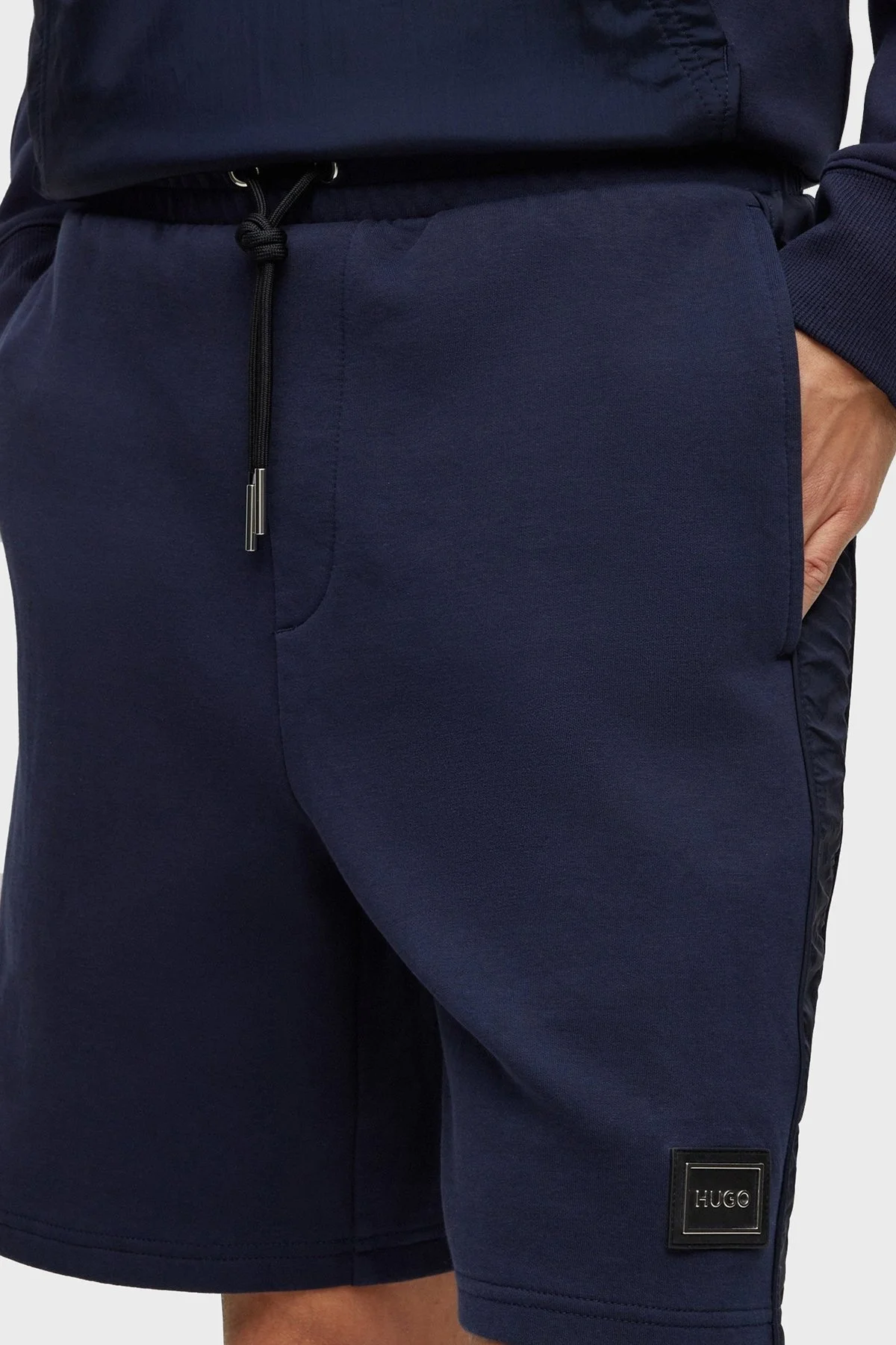 Hugo Pamuklu Regular Fit Cepli Erkek Short 50490819 405 LACİVERT - 4