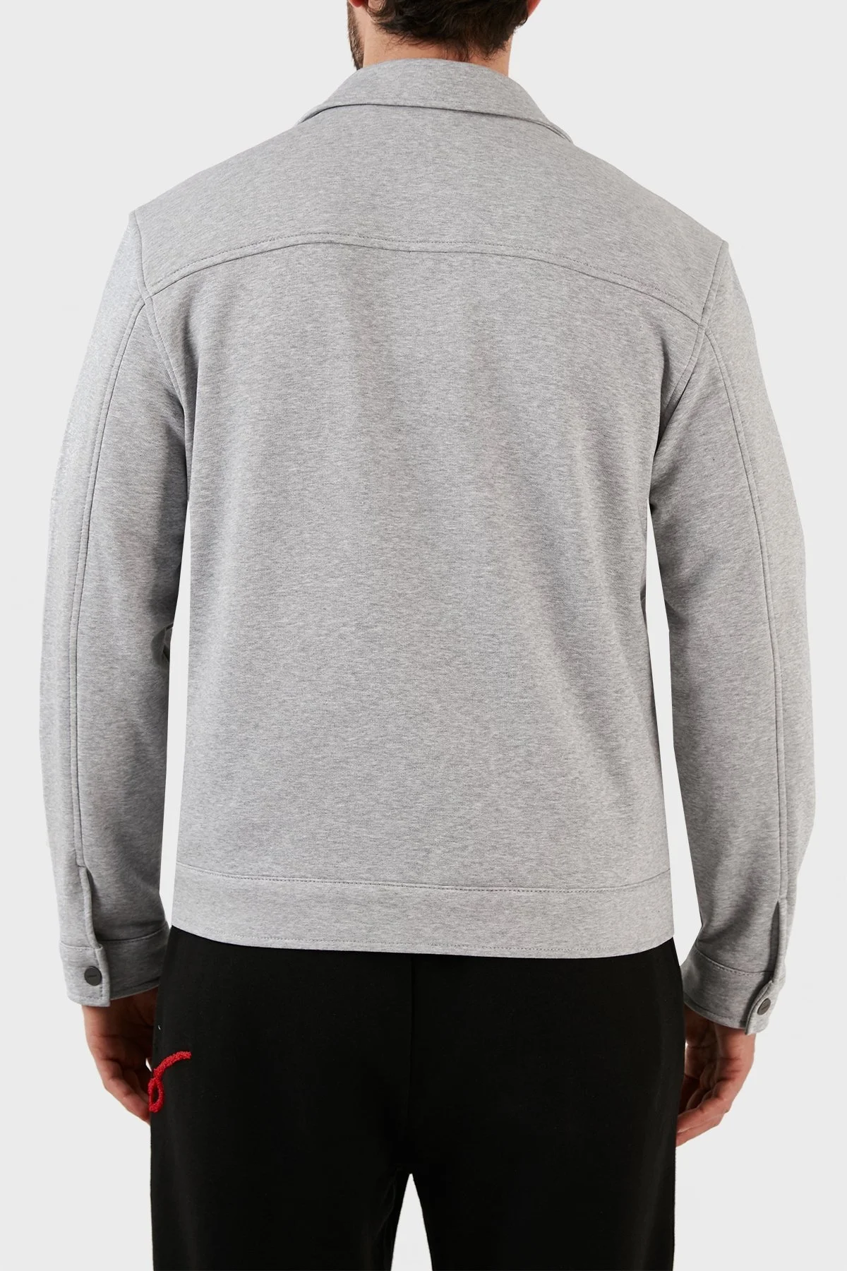 Hugo Pamuklu Regular Fit Cepli Spor Erkek Ceket 50496149 081 GRİ - 14