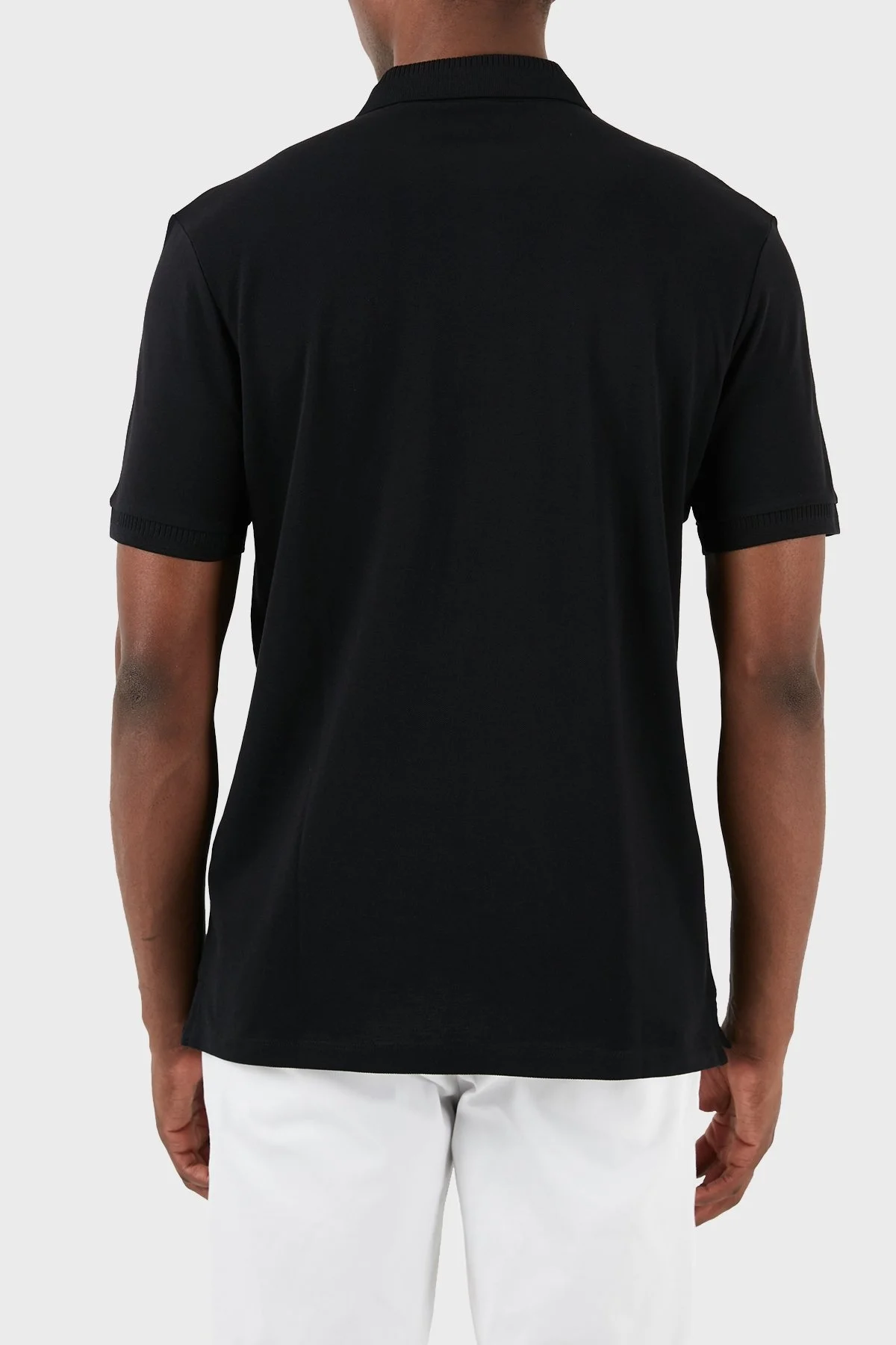 Hugo Pamuklu Regular Fit Erkek Polo Yaka T Shirt 50490770 009 SİYAH - 2