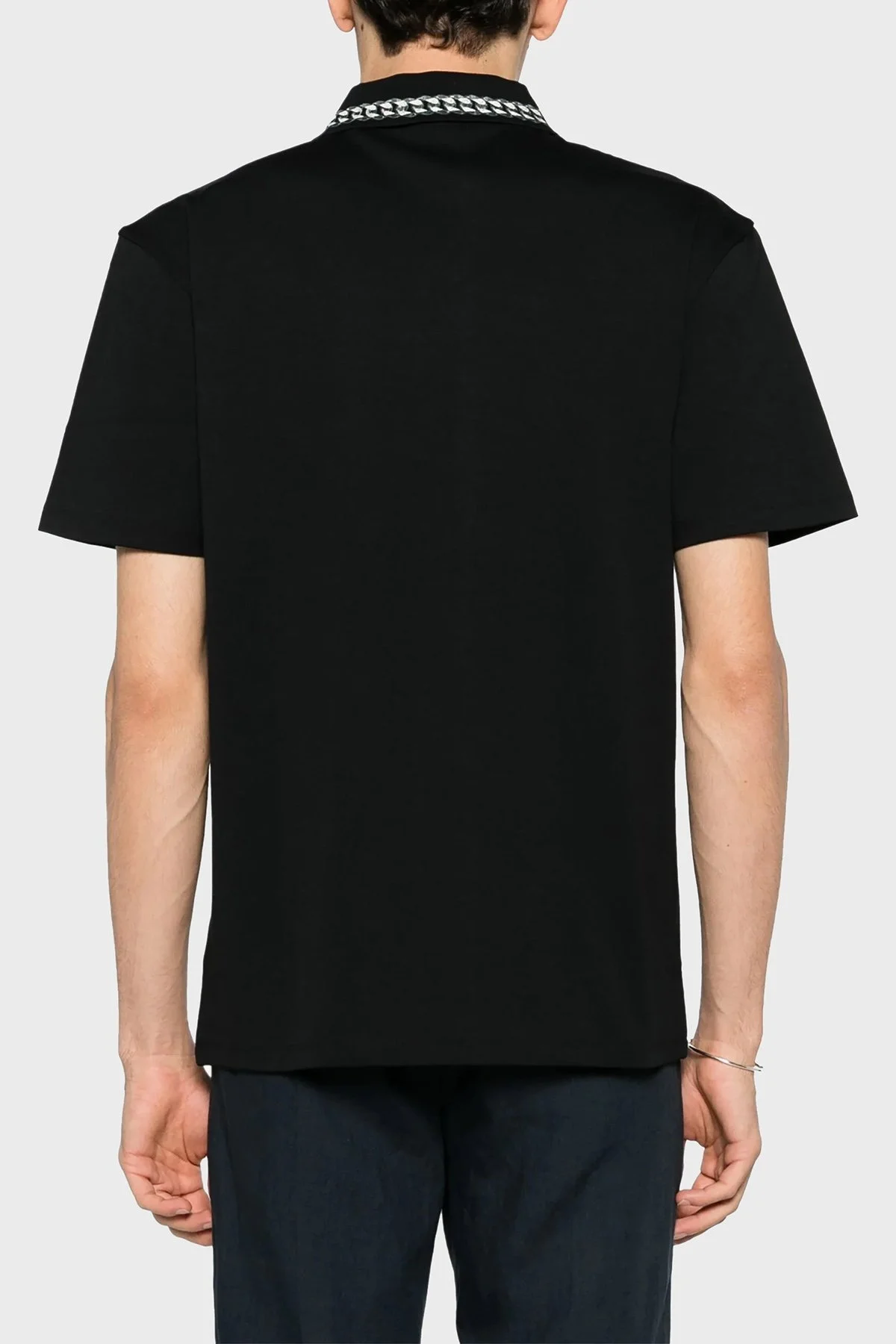 Hugo Pamuklu Regular Fit Erkek Polo Yaka T Shirt 50510036 001 SİYAH - 2