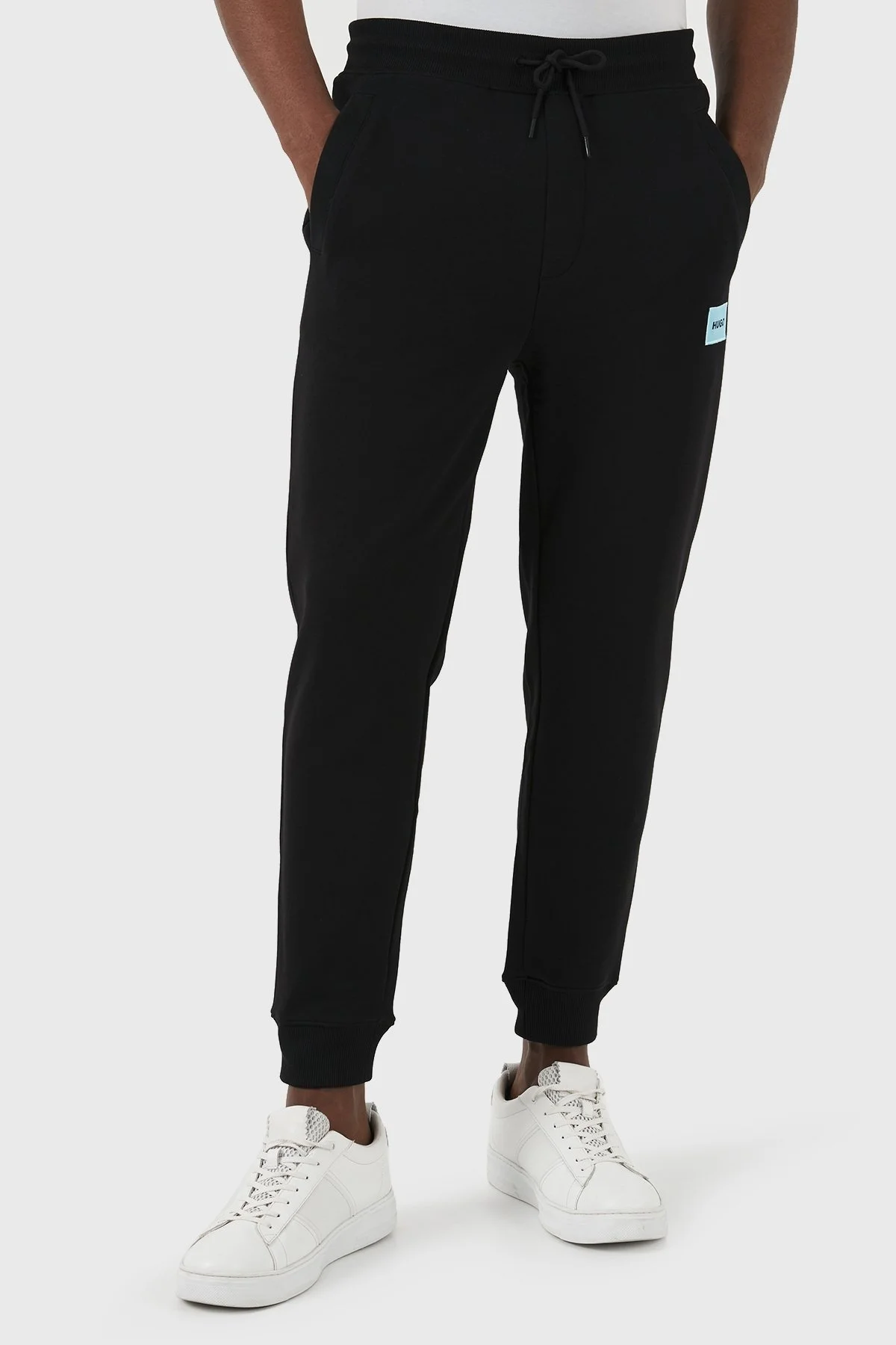 Hugo Pamuklu Regular Fit Jogger Spor Erkek Pantolon 50447963 009 SİYAH - 1