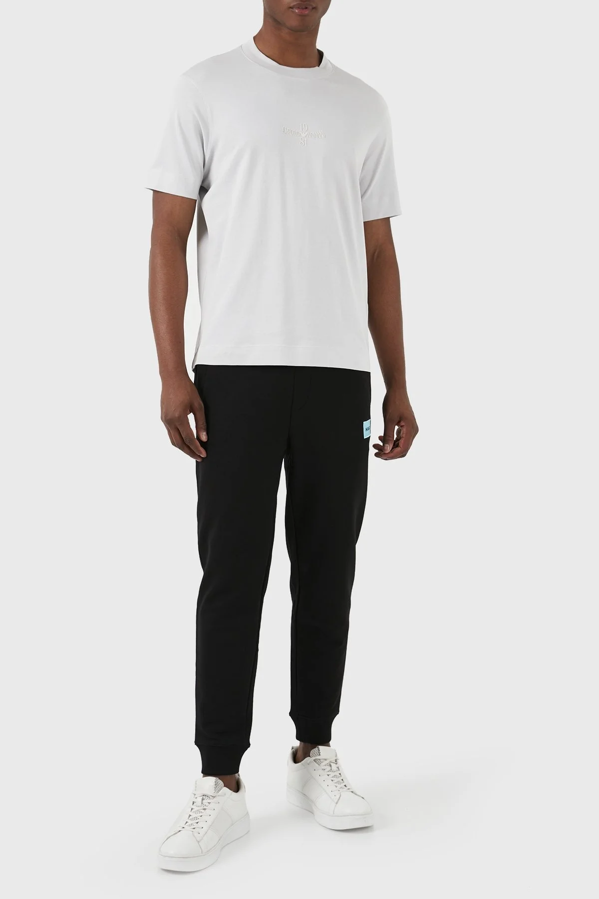 Hugo Pamuklu Regular Fit Jogger Spor Erkek Pantolon 50447963 009 SİYAH - 4