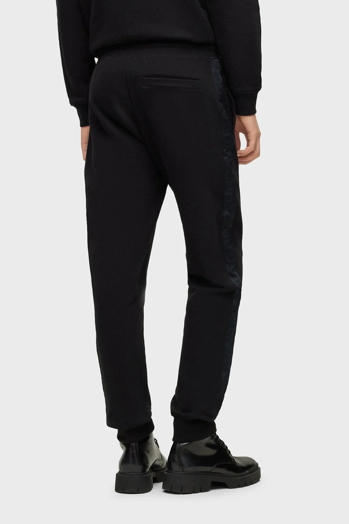 Hugo Pamuklu Regular Fit Jogger Spor Erkek Pantolon 50475338 001 SİYAH - 3